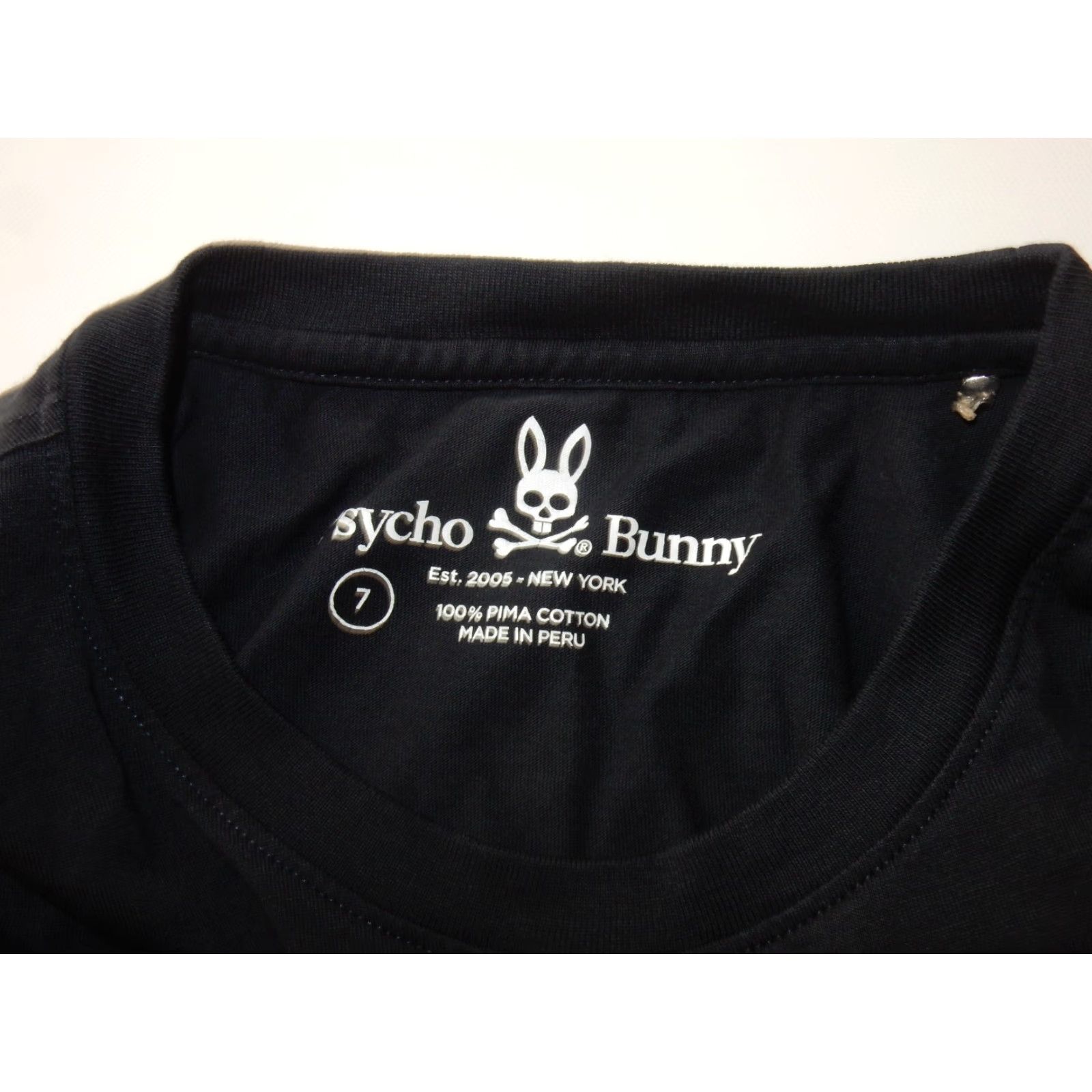 Psycho Bunny Psycho Bunny T Shirt Men 2XL Short Sleeve Graphic Print Cotton Blue Mens Size US XXL / EU 58 / 5 - 4 Thumbnail