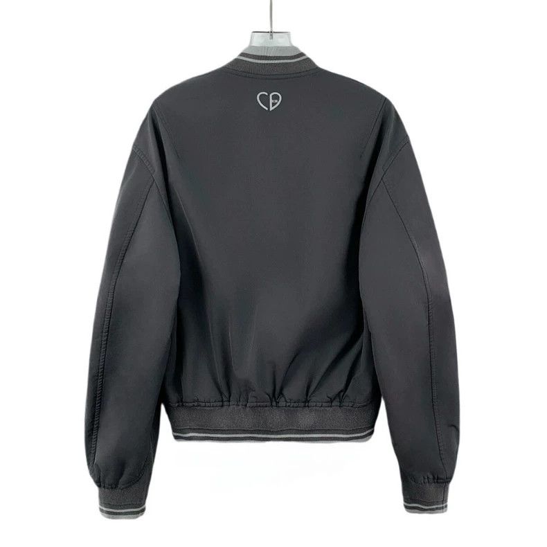 Dior Dior Gray logo letter print stand-up collar single-breaste Size US S / EU 44-46 / 1 - 2 Thumbnail