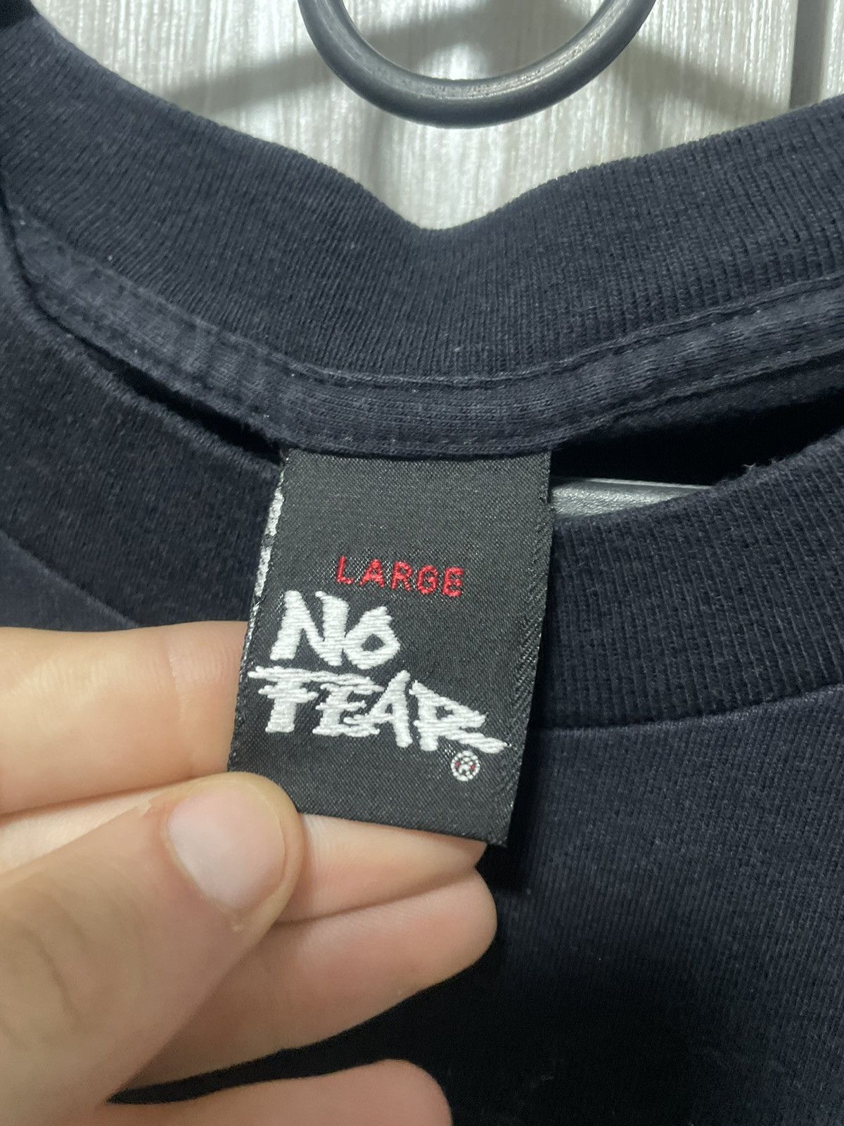 No Fear × Vintage Vintage 1996 No Fear Performance Equipment Tee Logo T-Shirt Size US L / EU 52-54 / 3 - 13 Thumbnail