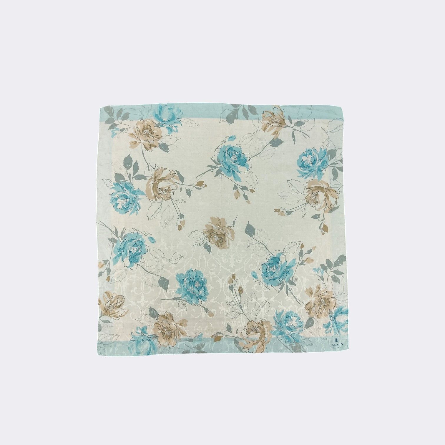 Lanvin Vintage Lanvin Handkerchief Neckerchief Bandana H440M Size ONE SIZE - 1 Thumbnail