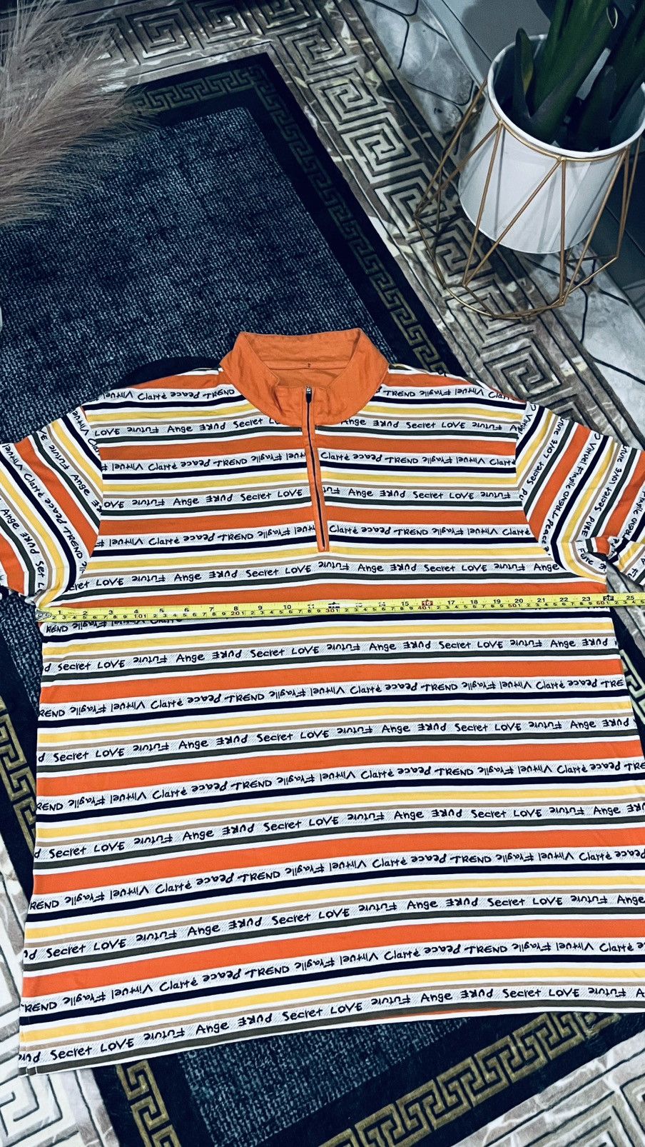 Jean Charles De Castelbajac Vintage Jc De Castelbajac 3/4 zipper spell out shirt Size US XL / EU 56 / 4 - 7 Thumbnail