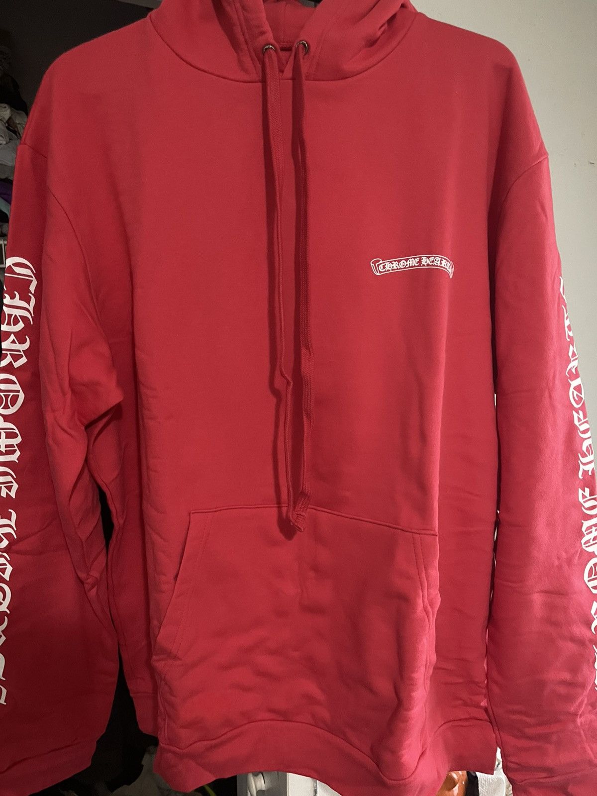 Chrome Hearts NEW CHROME HEARTS HOODIE (RED Size US XL / EU 56 / 4 - 1 Thumbnail