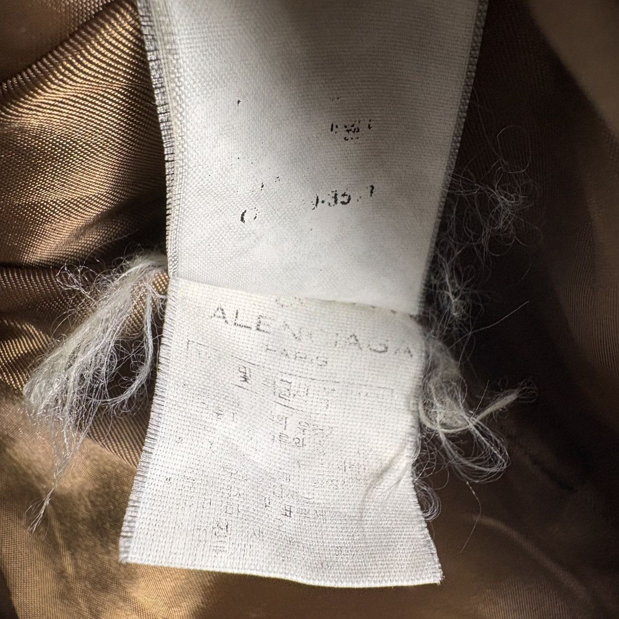 Balenciaga Balenciaga Logo Full Zip Gold Nylon Jacket / Vintage 90s Size US M / EU 48-50 / 2 - 9 Thumbnail