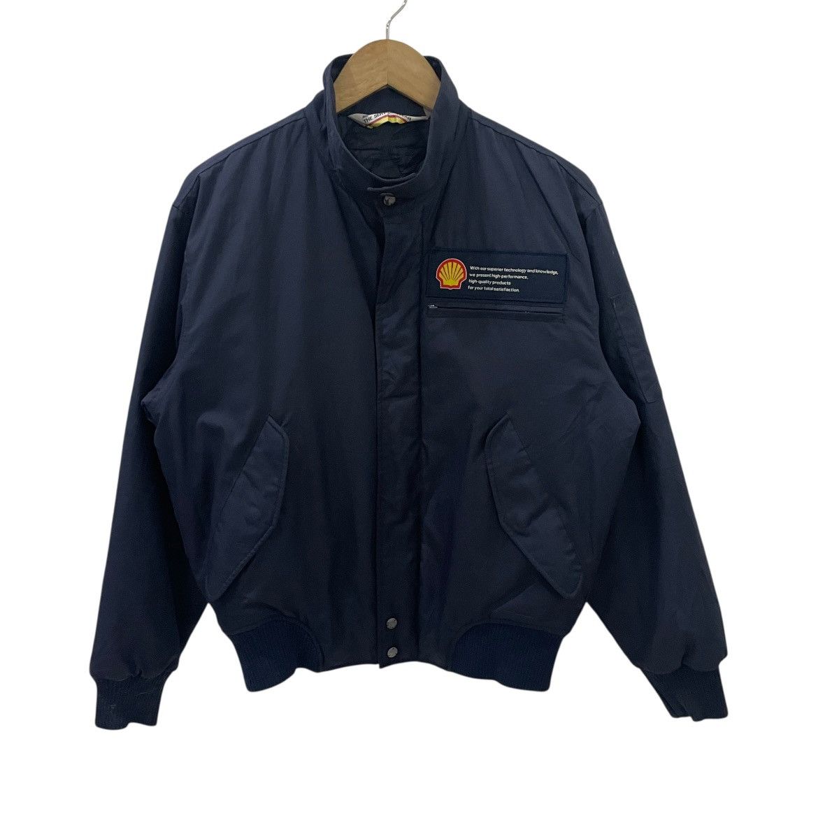 Japanese Brand Vintage Shell Workers Jacket Size US L / EU 52-54 / 3 - 1 Thumbnail