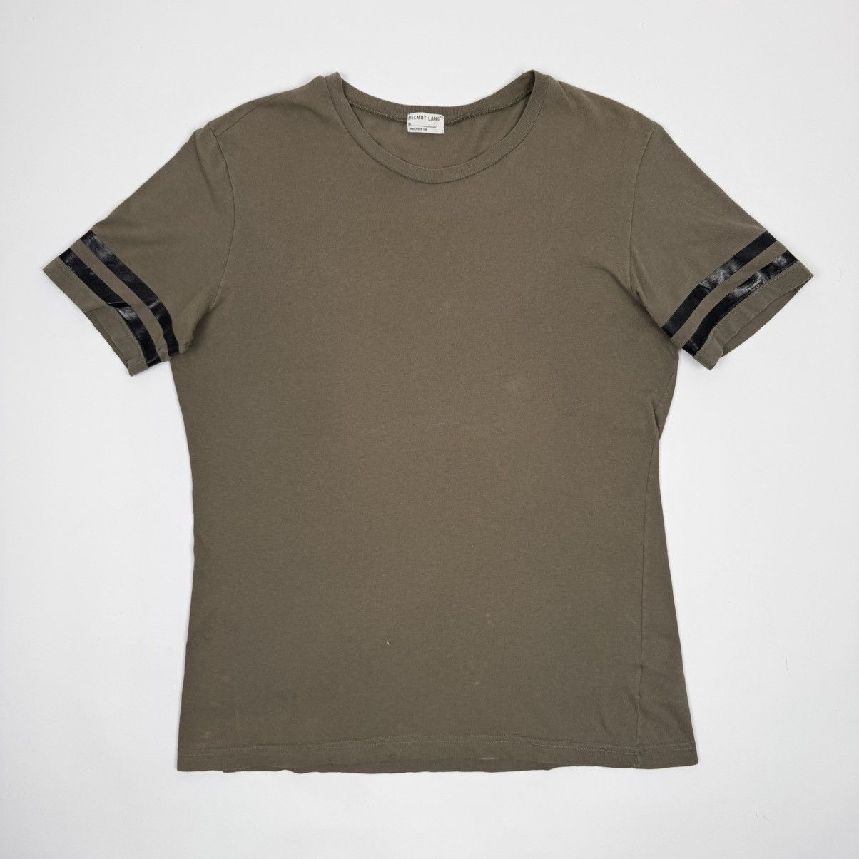 Helmut Lang Helmut Lang 1996 Logo Print Backstage Press T-Shirt Size US L / EU 52-54 / 3 - 2 Thumbnail