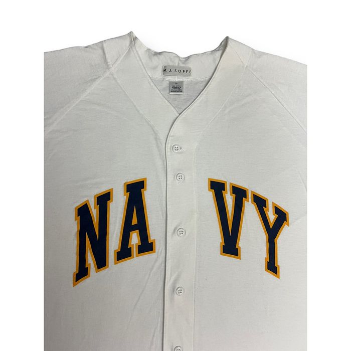 Vintage 90's NAVY US Naval Academy Baseball Jersey Grailed