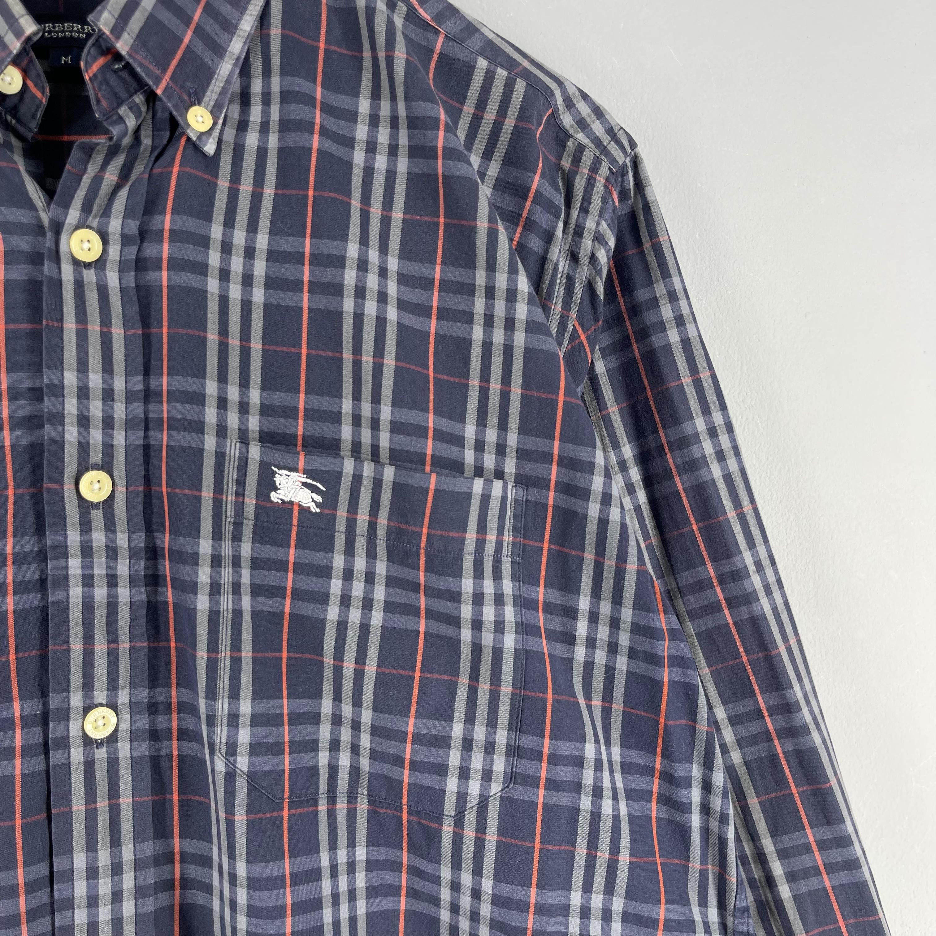Burberry Vintage BURBERRYS Nova Check Button Up Shirt Size US M / EU 48-50 / 2 - 3 Thumbnail
