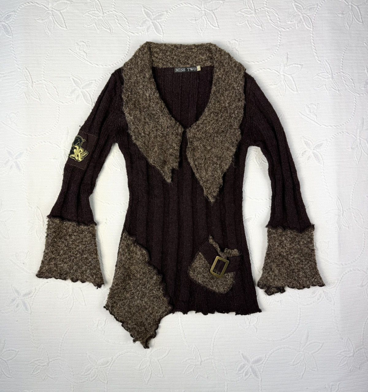 Unique Miss Two Avant-Garde Vintage Japan Sweater 680, Women's