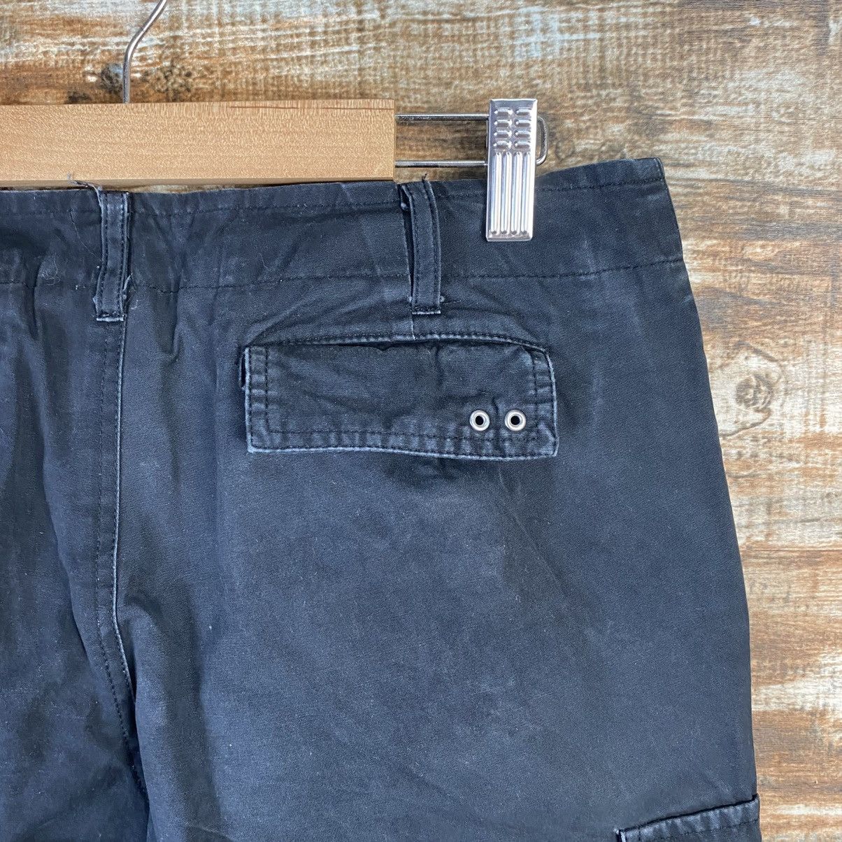 Japanese Brand DL Taste Tasse Black Cargo Multipocket Pants #C1157 Size US 28 / EU 44 - 19 Thumbnail