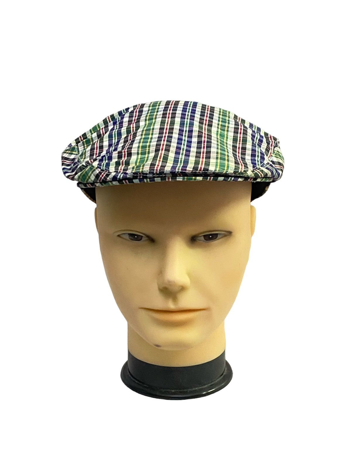 Comme des Garcons Rare🔥Junya Watanabe X Kangol Checkered Pattern Baretta Hat Size ONE SIZE - 4 Thumbnail