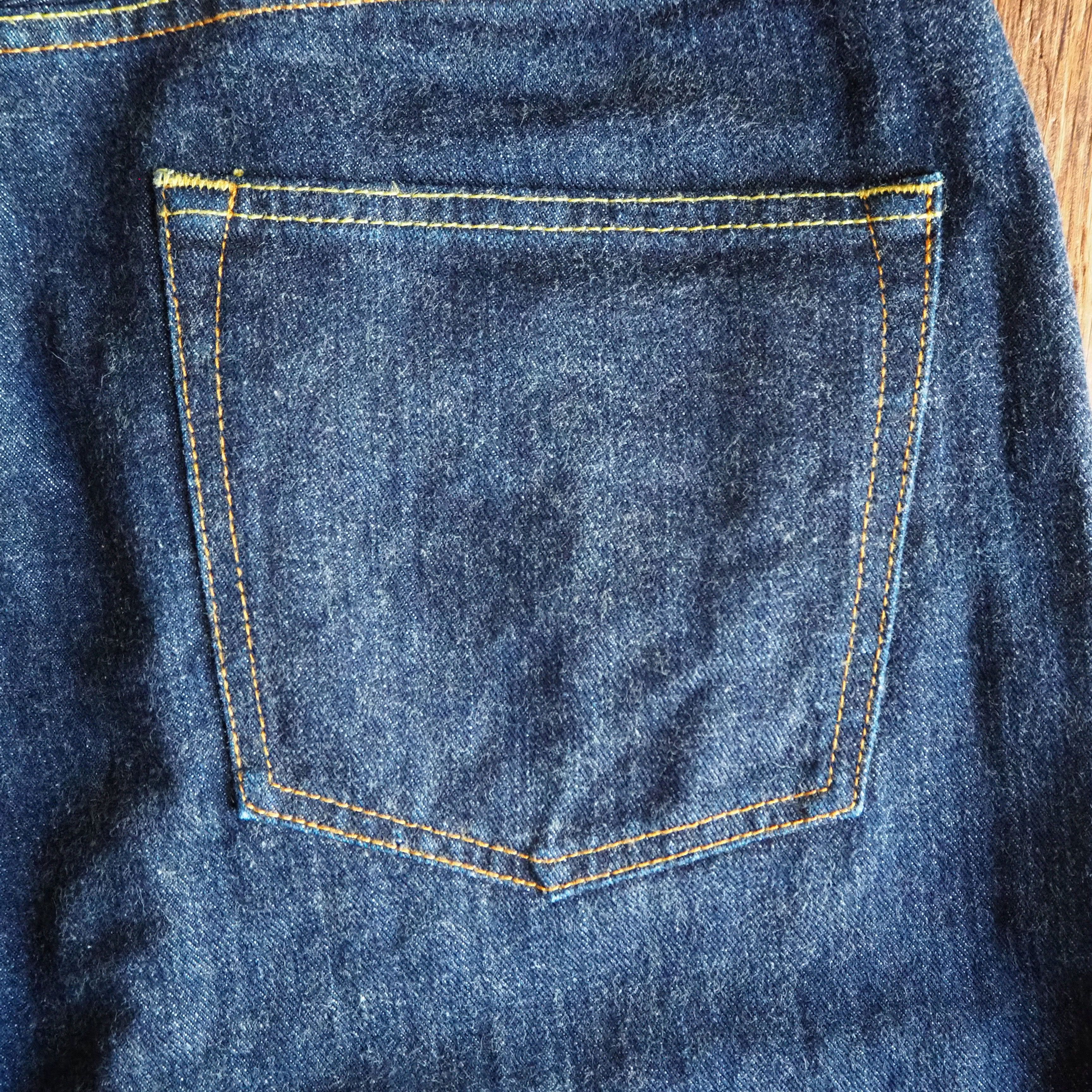 KOJIMA GENES KOJIMA GENES W36 x L31 Left-hand Twill "岡山児島産" leather patch Size US 36 / EU 52 - 11 Thumbnail