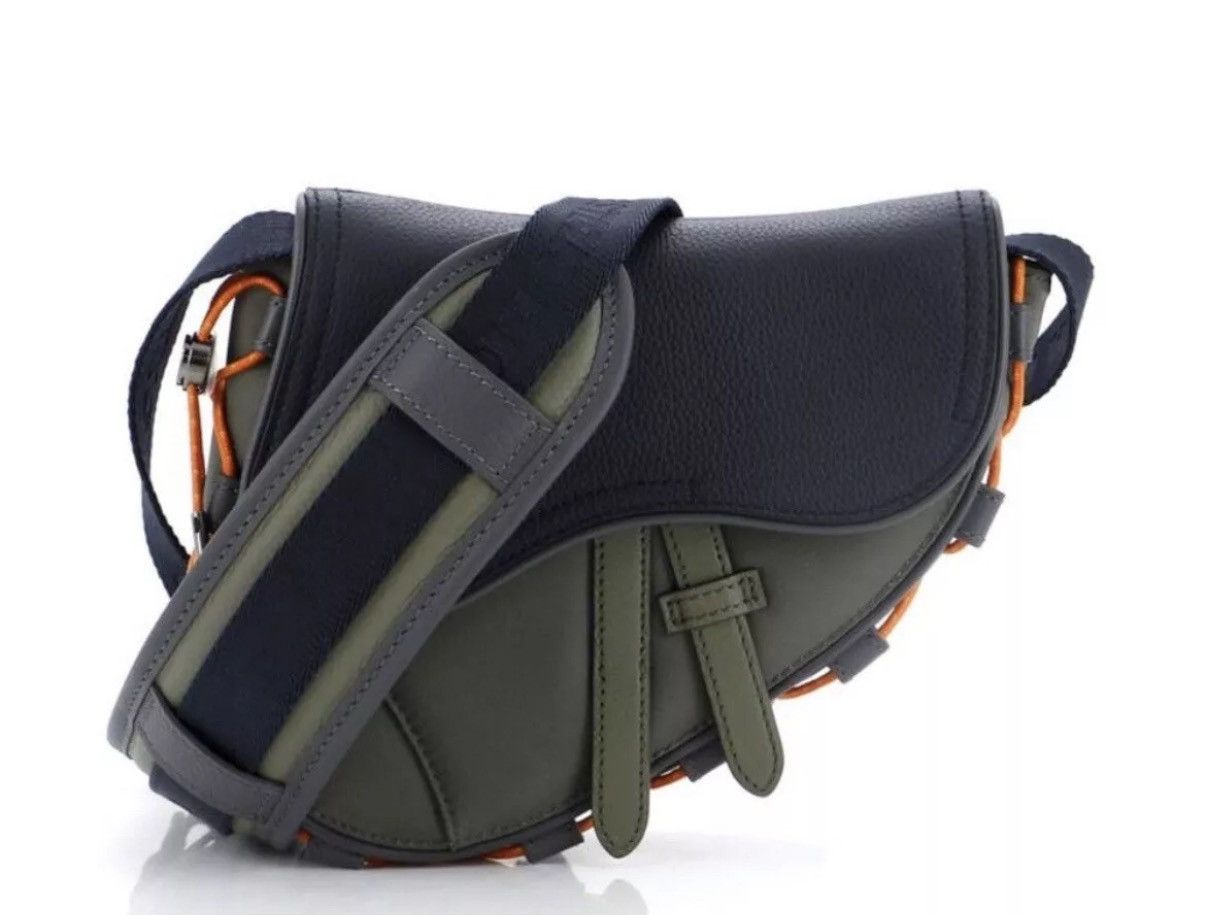 Christian Dior x Sacai Saddle Crossbody Bag Technical Fabric