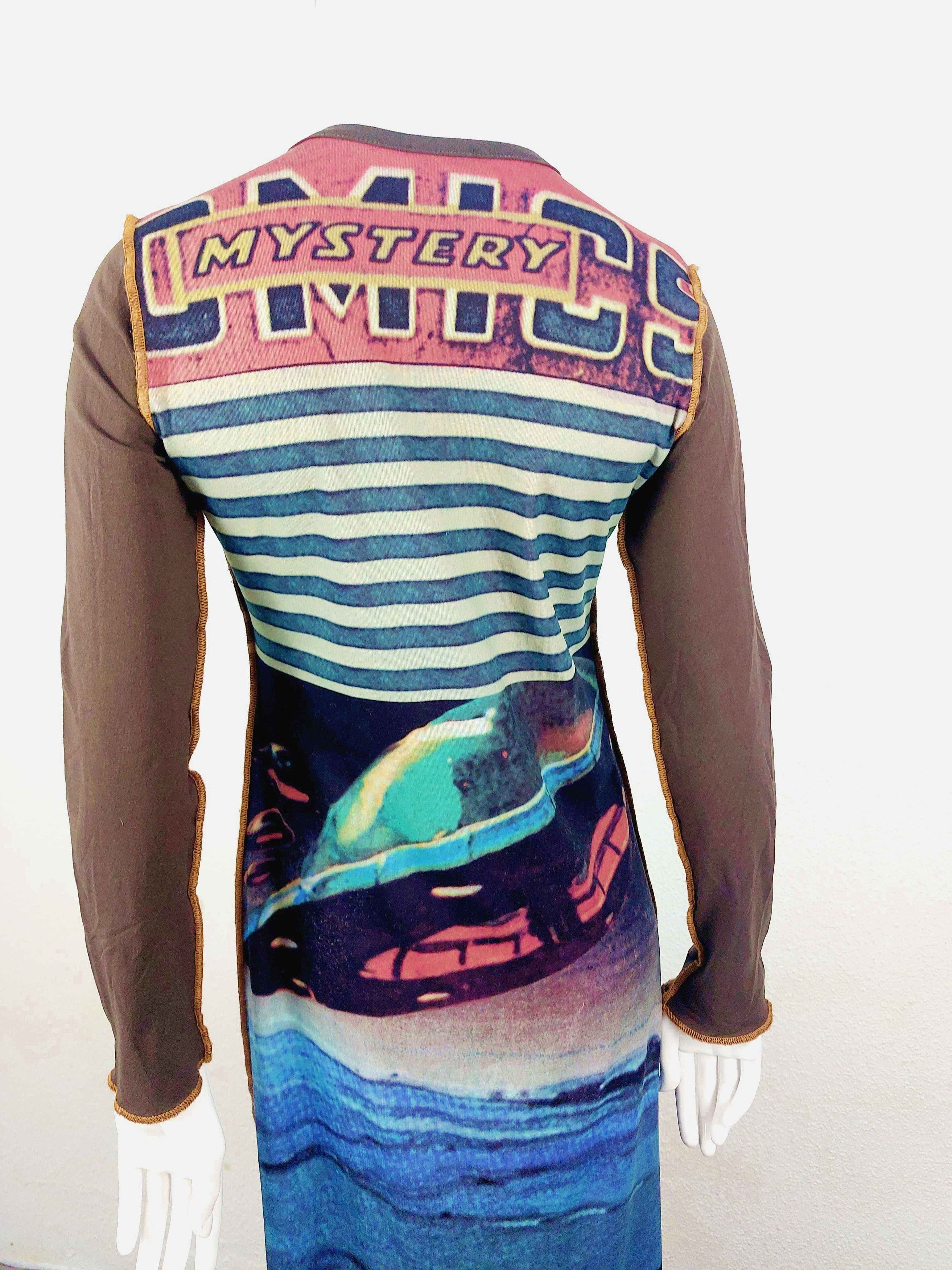 Cop Copine COP COPINE Mystery Space UFO Alien Mesh Dress Size S / US 4 / IT 40 - 14 Thumbnail