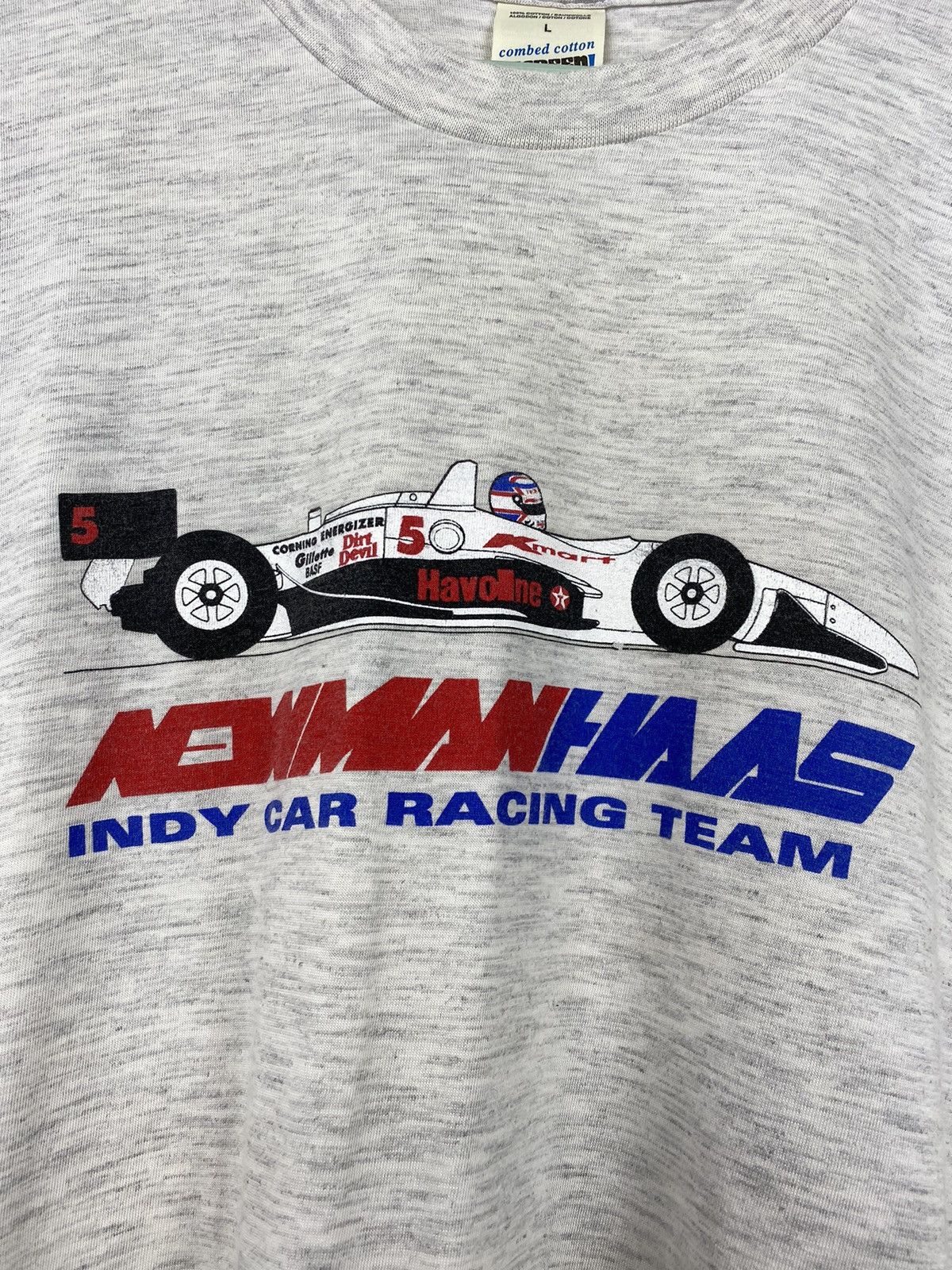 Vintage Vintage Nigel Mansell Formula One T Shirt Tee Ayrton Senna Size US L / EU 52-54 / 3 - 3 Thumbnail