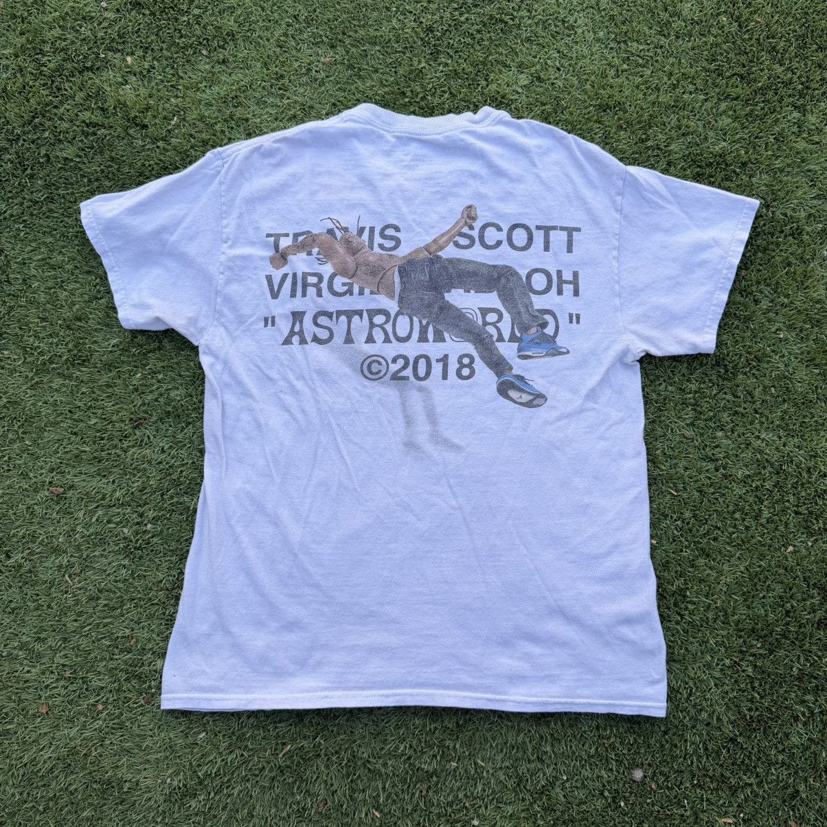 Travis Scott × Virgil Abloh BINDING ✅ Astroworld Travis Scott X Virgil Abloh Tee! Size US M / EU 48-50 / 2 - 2 Thumbnail
