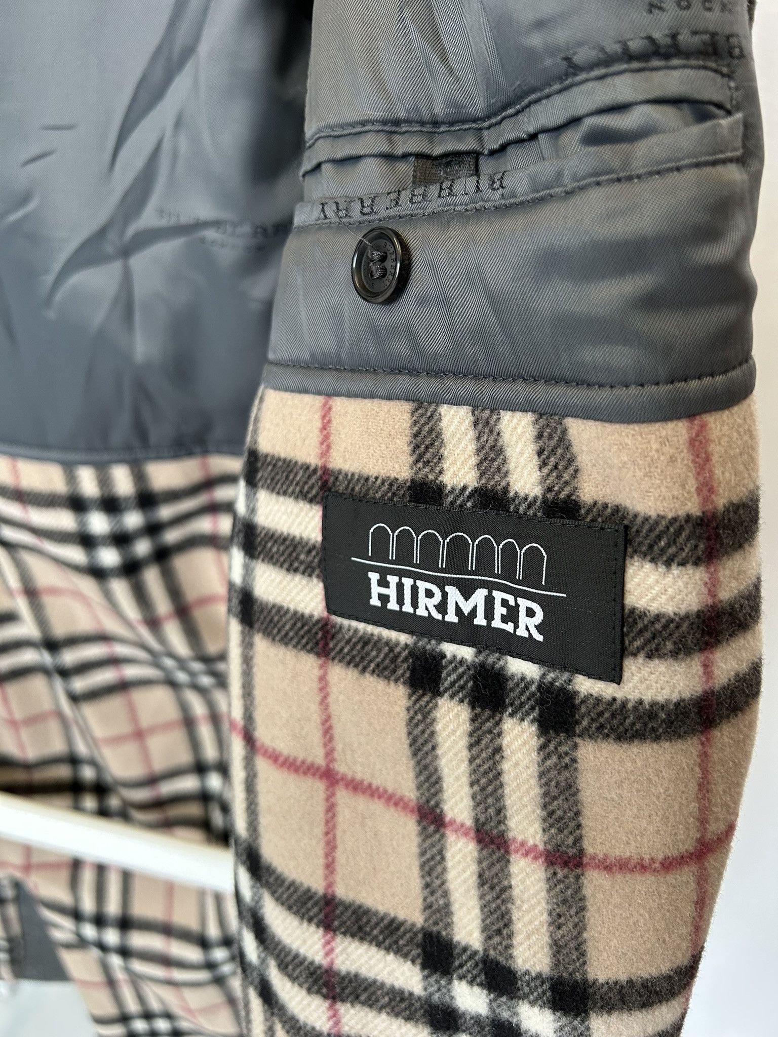 Burberry Burberry nova check lined wool and cashmere coat Size US L / EU 52-54 / 3 - 14 Thumbnail