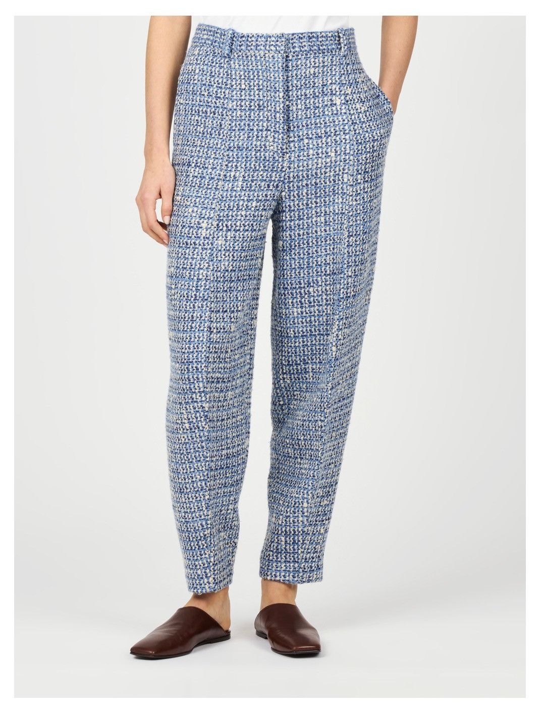 Loro Piana o1srvl11e0526 FAP5022 Dan Pant in Blue Size 26" / US 2 / IT 38 - 8 Thumbnail
