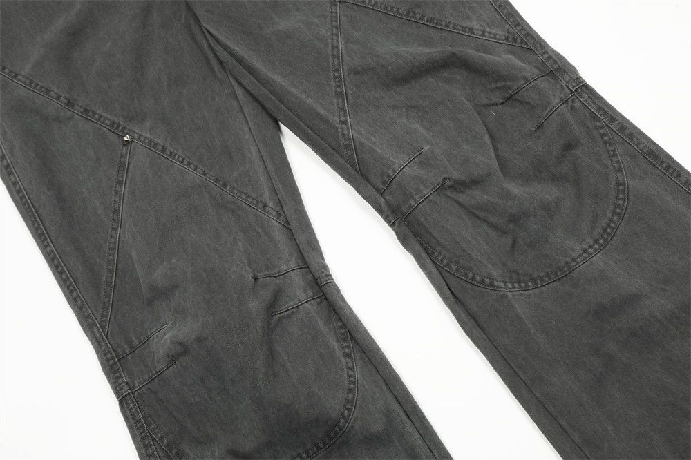 Japanese Brand × Jean American retro washed flared distressed jeans for men y2k Size US 32 / EU 48 - 6 Thumbnail