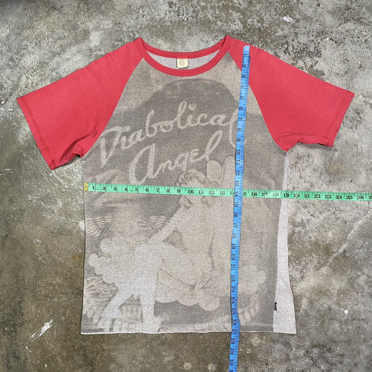 Japanese Brand FREE RAGE DIABOLICAL ANGEL JAPANESE BRAND T SHIRT Size US L / EU 52-54 / 3 - 16 Thumbnail