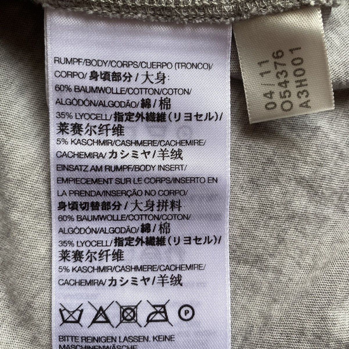 Y-3 Jersey Cashmere Blend Hoodie Size US M / EU 48-50 / 2 - 10 Thumbnail