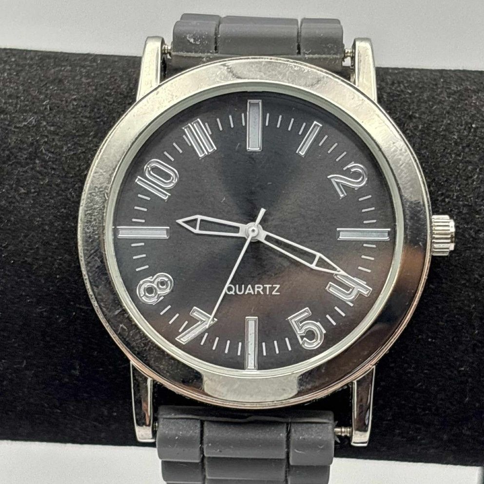 Other Silver & Black Retro Men's Watch Size ONE SIZE - 2 Thumbnail