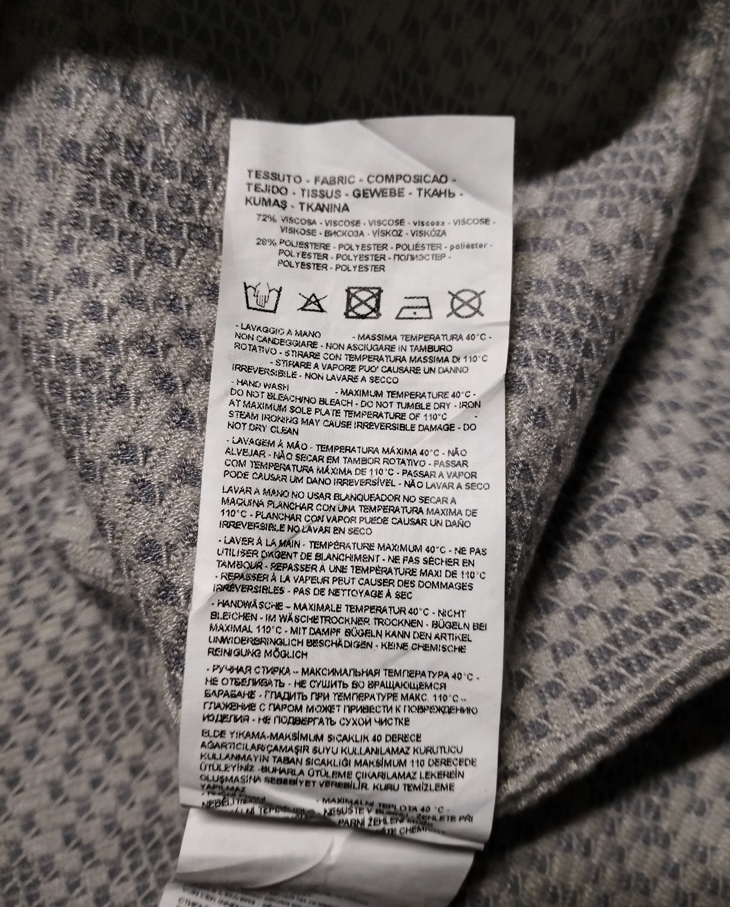 Emporio Armani Emporio Armani Coats Ladies Rayon Polyester Double Breasted Size XS / US 0-2 / IT 36-38 - 10 Thumbnail