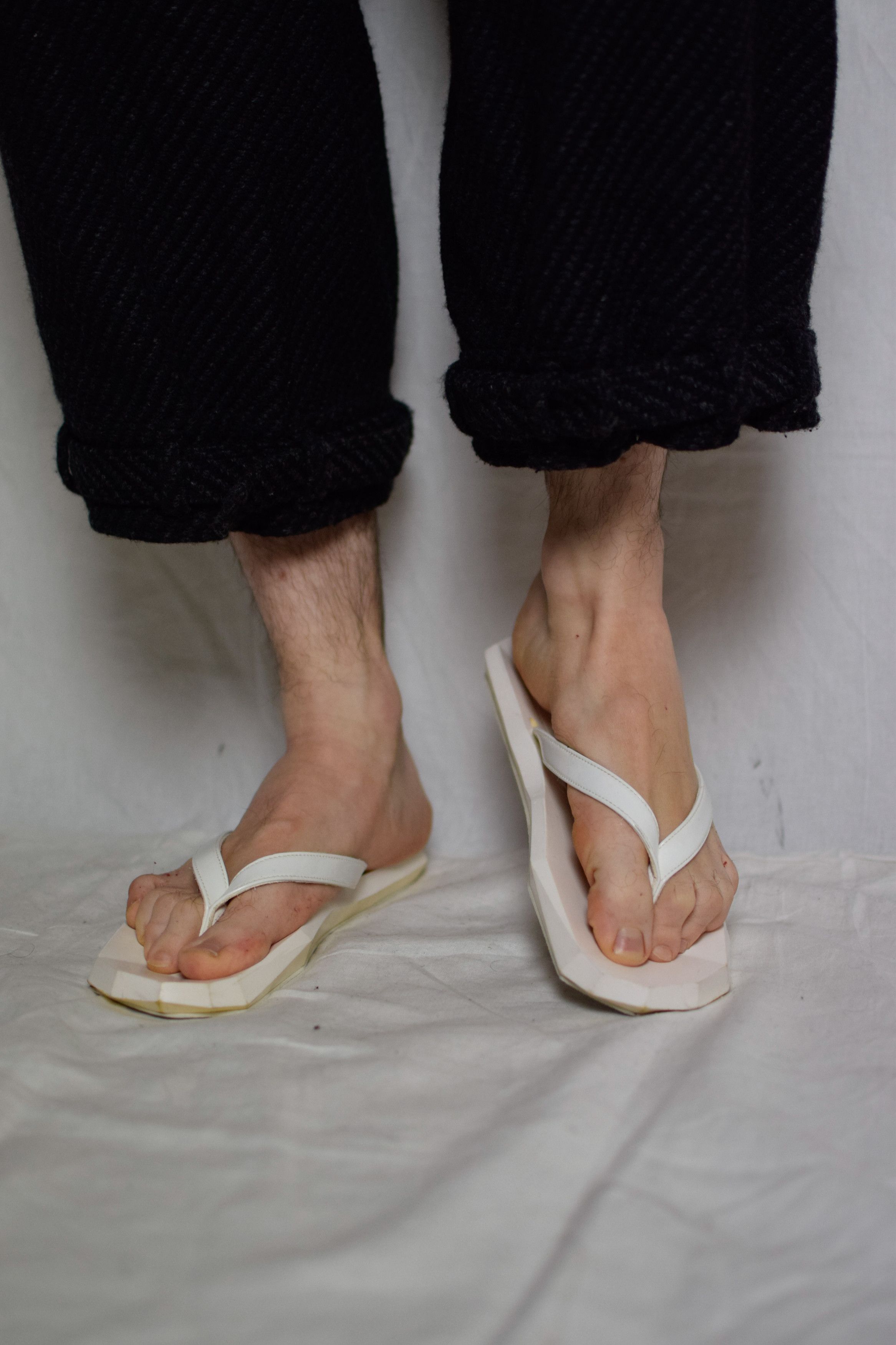 Julius Julius SS15 Prism White Sandals - 497FWM10 Size US 9 / EU 42 - 1 Thumbnail