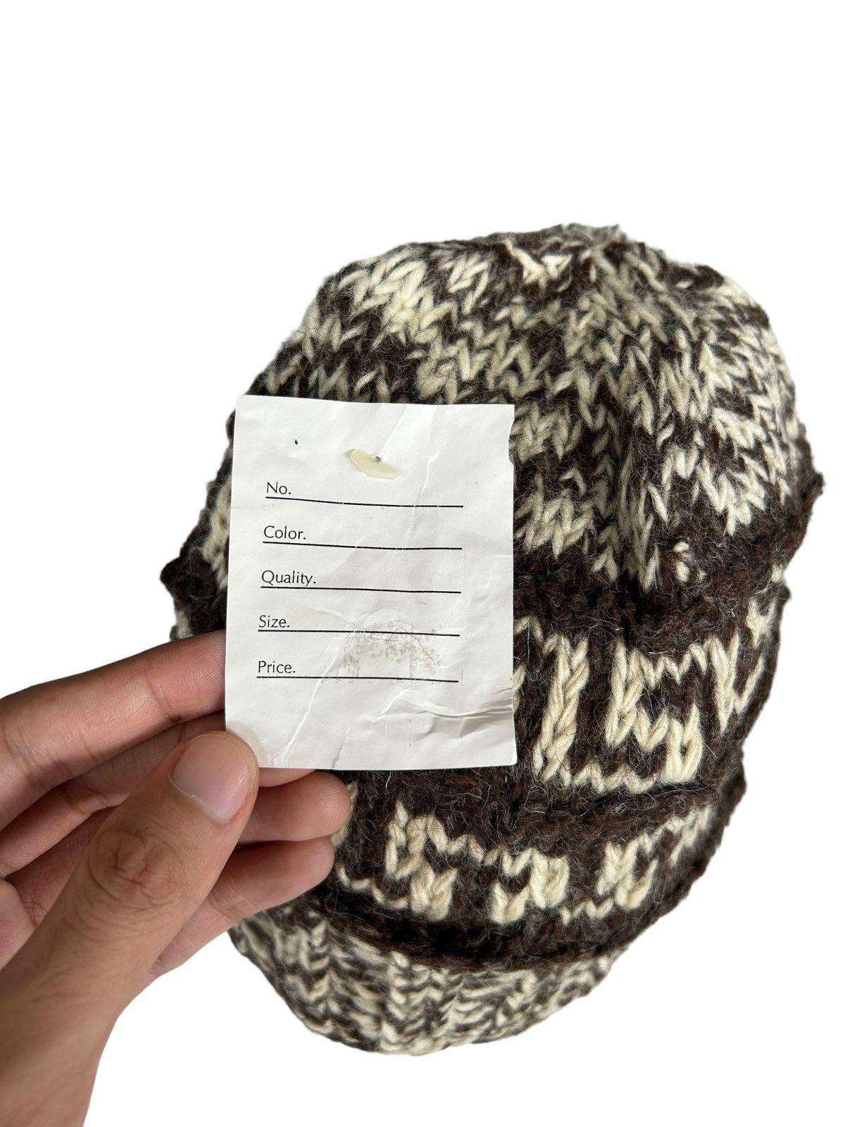 Japanese Brand × Kapital × Vintage Hippies style Crochet Knitted mohair Beanie Hats with tags Size ONE SIZE - 4 Thumbnail