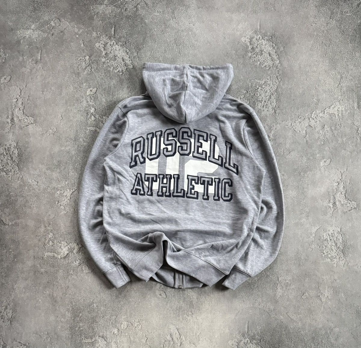 Russell Athletic Russell Athletic big logo zip hoodie long sleeve hooded 00s Size US L / EU 52-54 / 3 - 1 Thumbnail