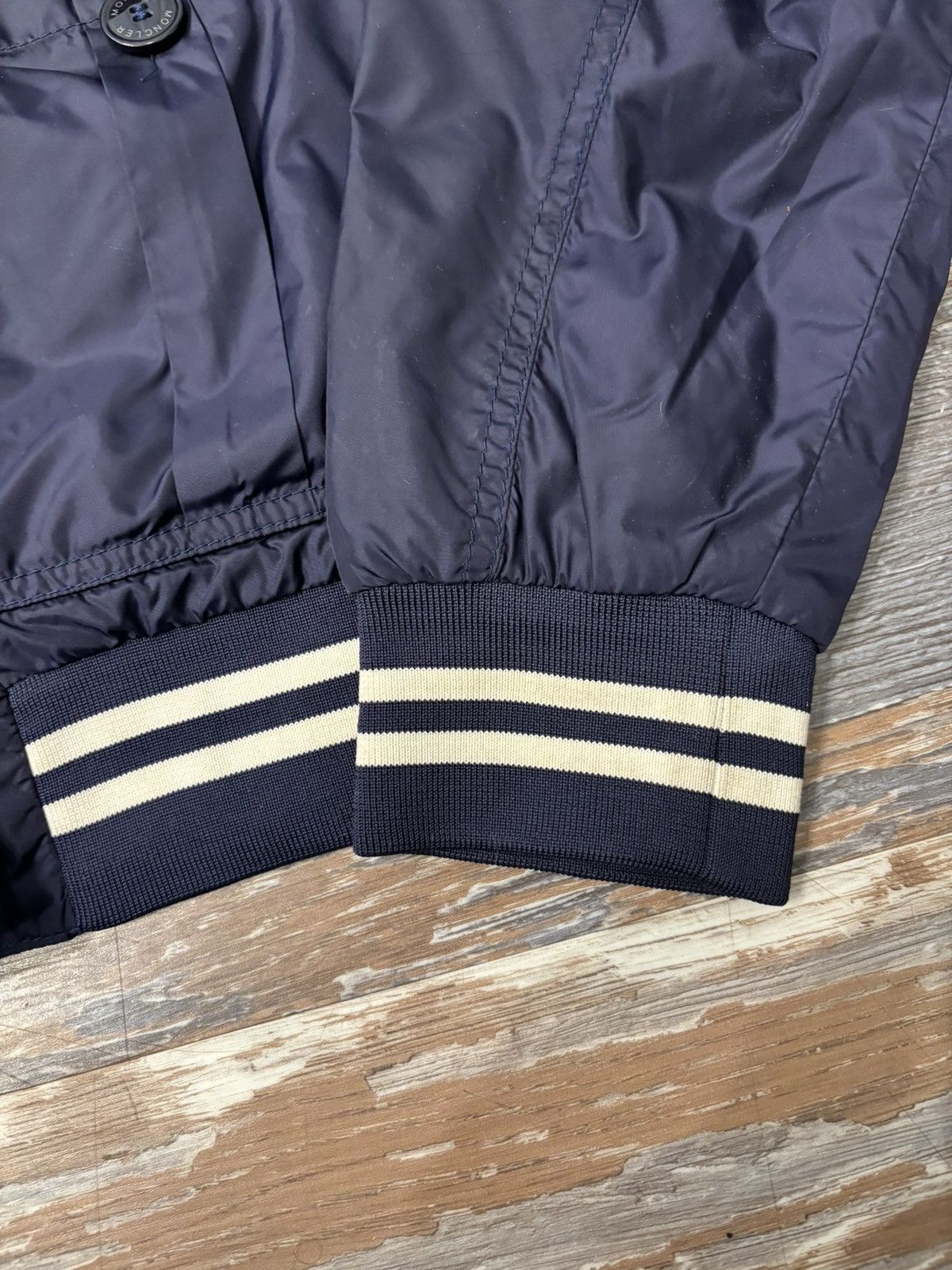 Moncler Moncler Delonix Nylon Jacket Navy Size M Size US M / EU 48-50 / 2 - 4 Thumbnail