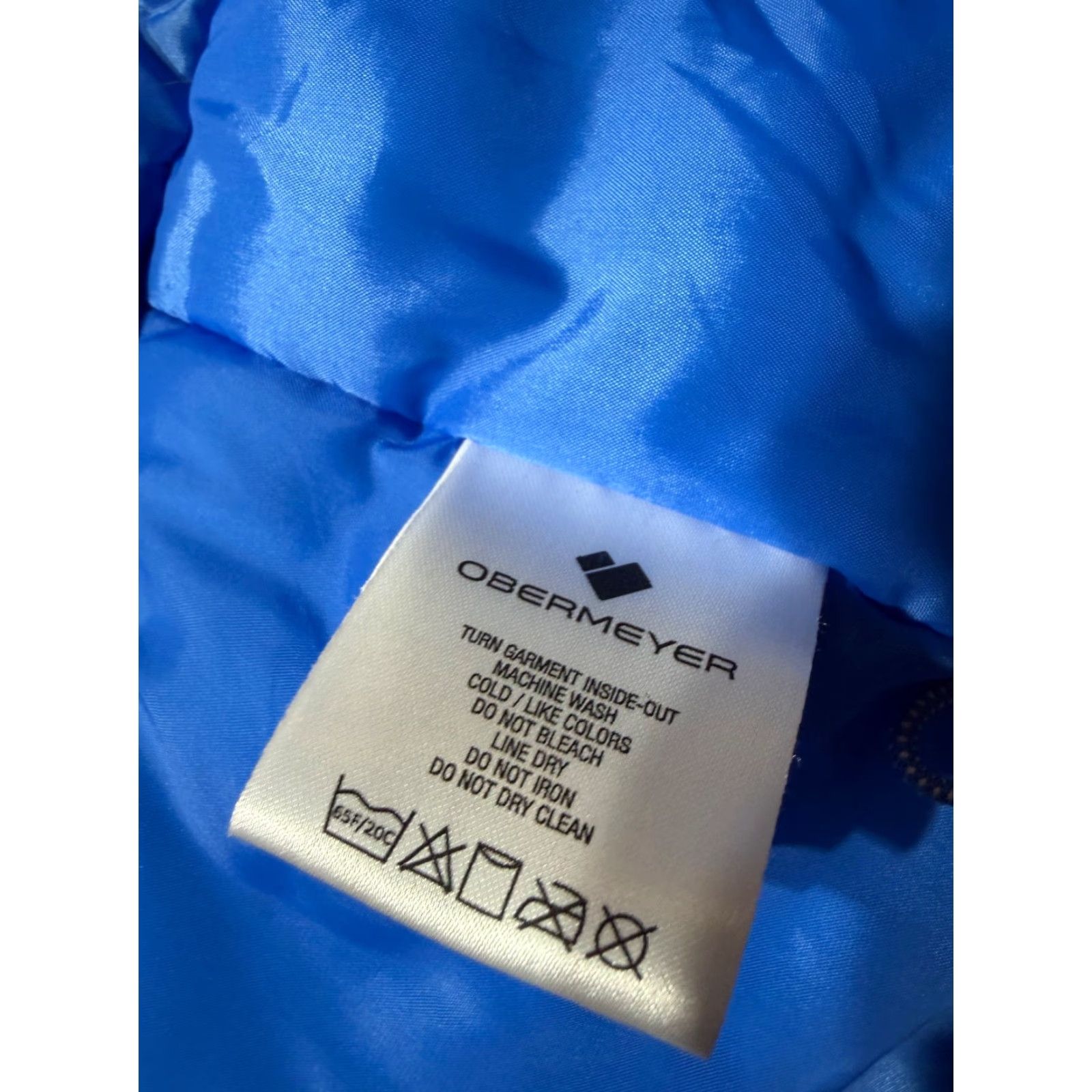 Obermeyer Obermeyer Ski Jacket Womens Size 8 Blue Insulated Regular Size M / US 6-8 / IT 42-44 - 5 Thumbnail