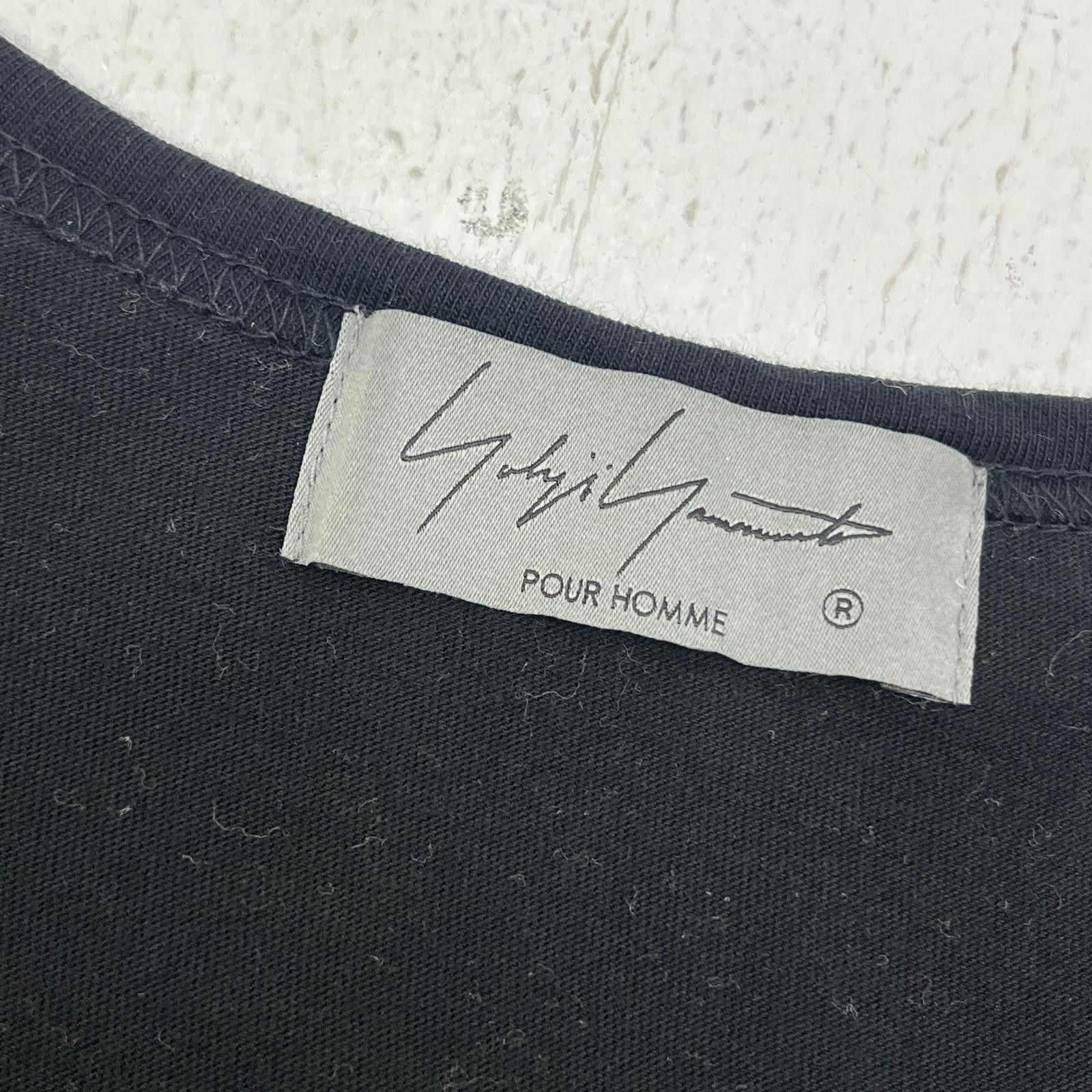 Yohji Yamamoto POUR HOMME dessan design shirts HZ-T90-993 Size US L / EU 52-54 / 3 - 3 Thumbnail