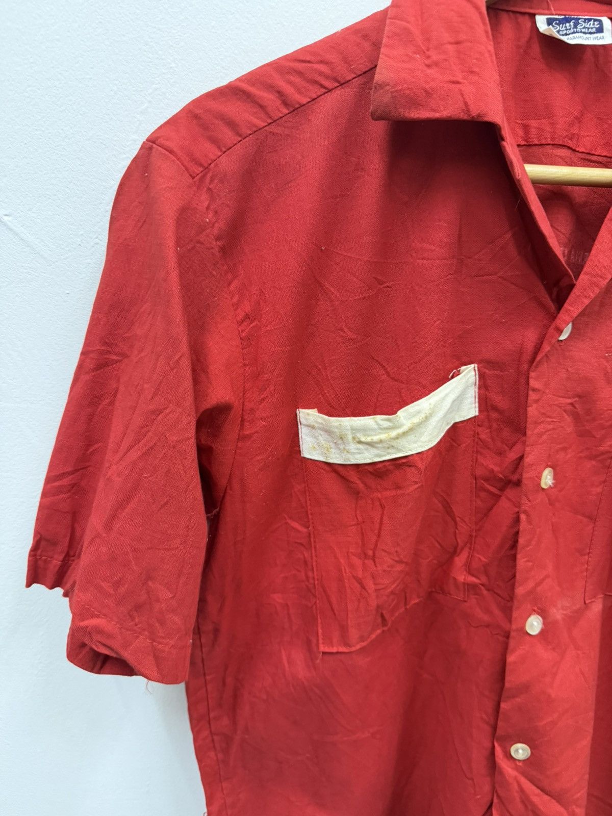 Vintage Vintage Bowling Shirt California Surf Faded Shirt Size US M / EU 48-50 / 2 - 4 Thumbnail