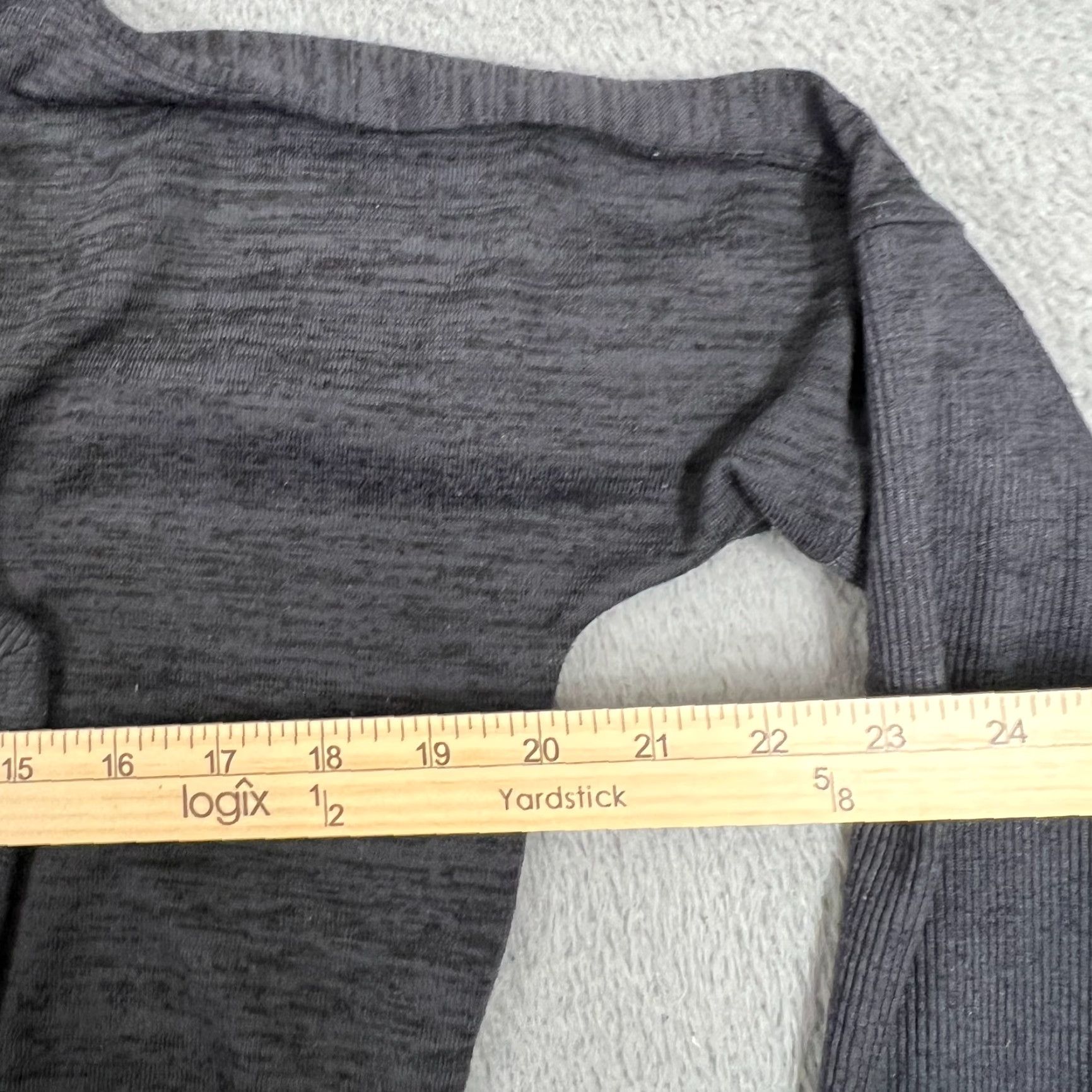 Athleta Athleta Cardigan Sweater M Blissful Wrap Hooded Open Gray Size M / US 6-8 / IT 42-44 - 3 Thumbnail