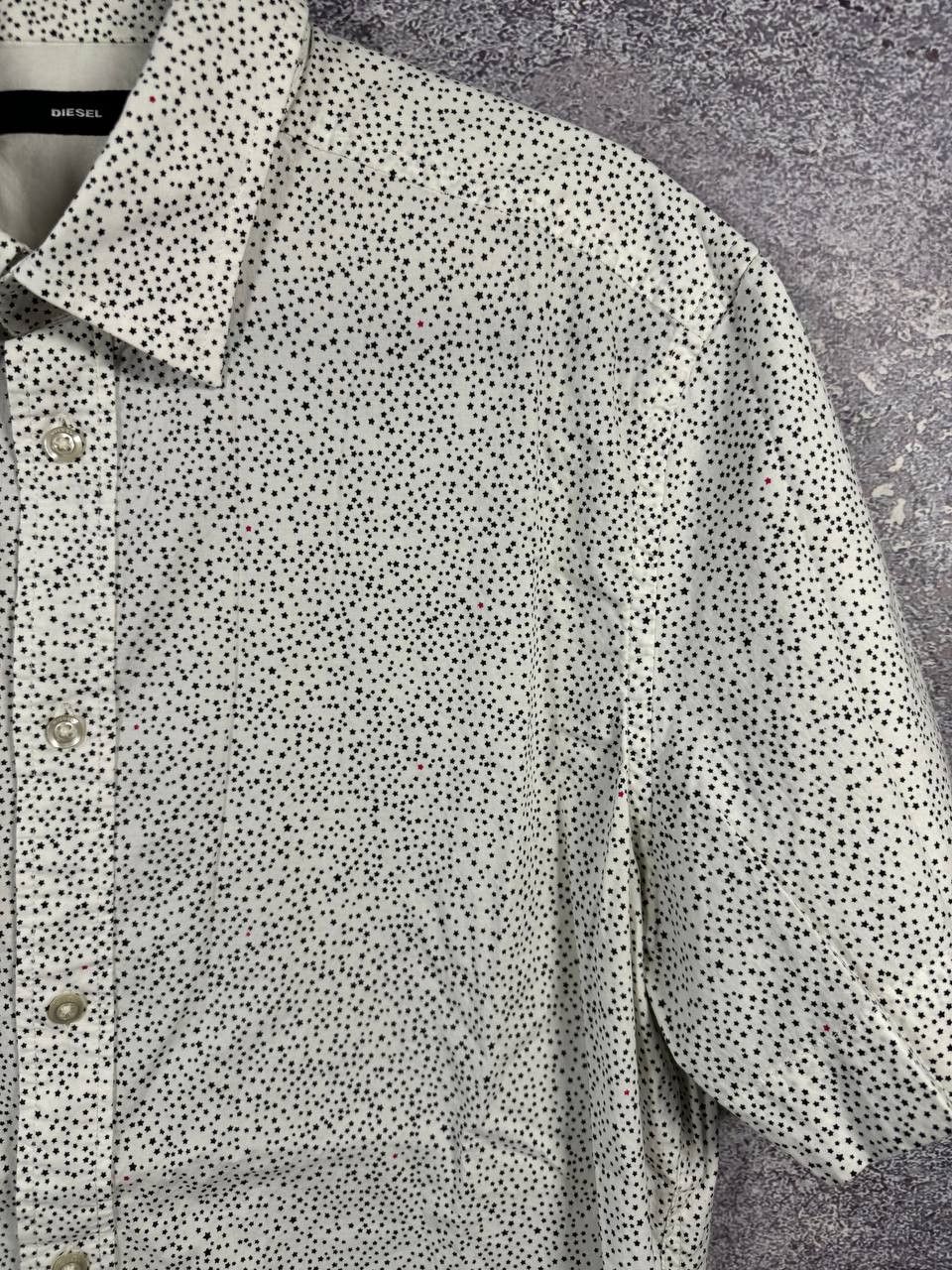 Diesel × Vintage Diesel Star Printer Short Sleeve Shirt Vintage XL Size US XL / EU 56 / 4 - 7 Thumbnail