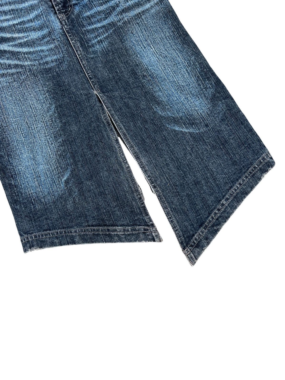 Tornado Mart 1990 Tornado Mart Whiskers Denim Skirt Size 27" / US 4 / IT 40 - 4 Thumbnail