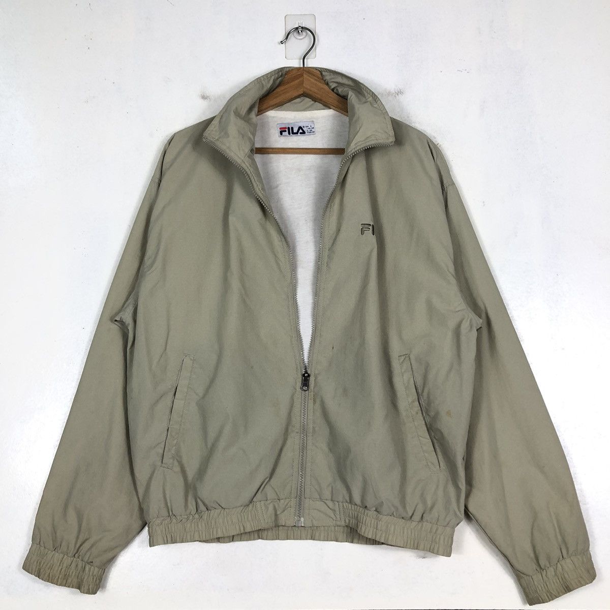 Japanese Brand 🔥Vintage Bomber Jacket Fila Big Logo Streetwear Size US S / EU 44-46 / 1 - 12 Thumbnail