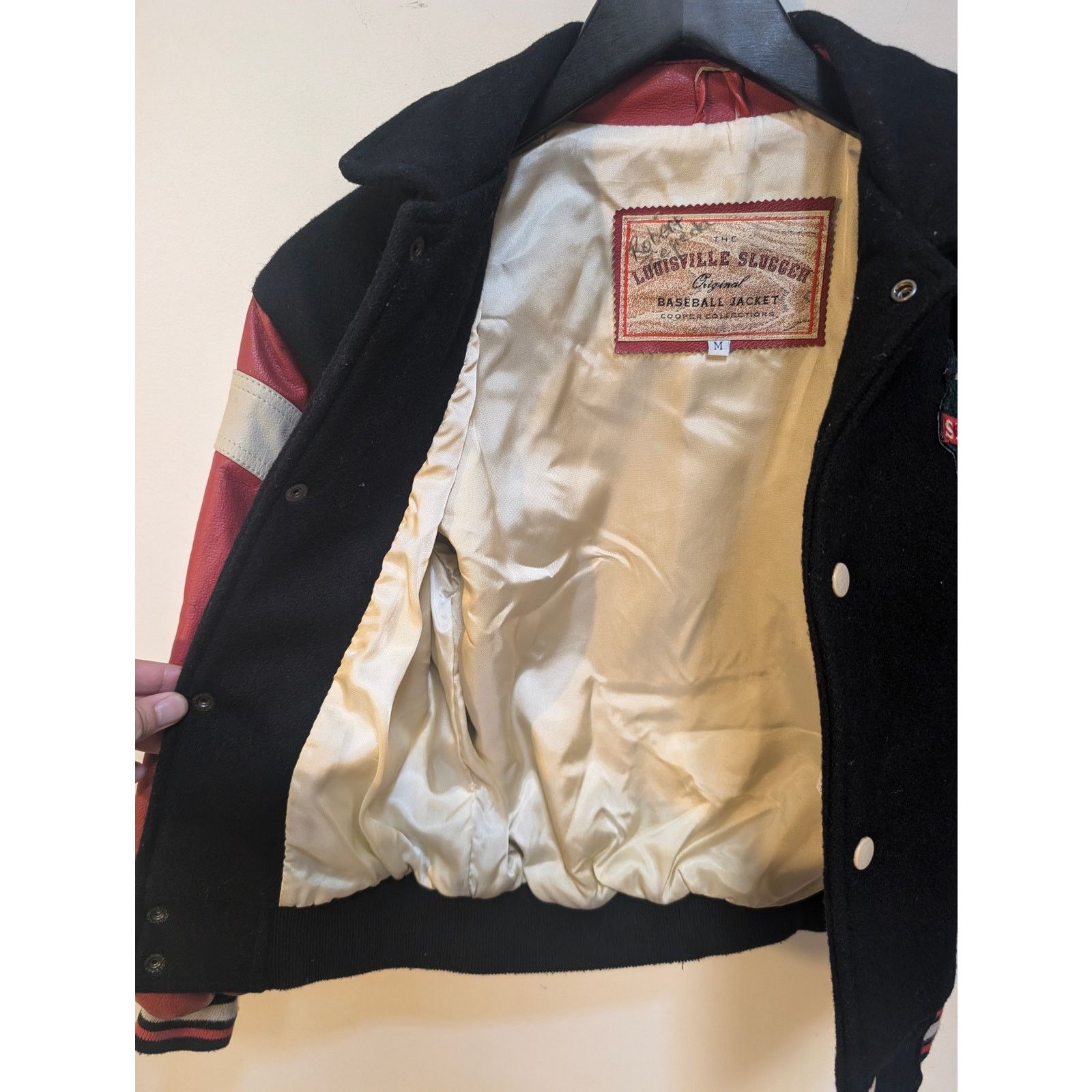 Cooperstown Collection Louisville Slugger MLB Varsity Jacket Vintage 80s Kid's Sz M Size M / US 6-8 / IT 42-44 - 10 Thumbnail