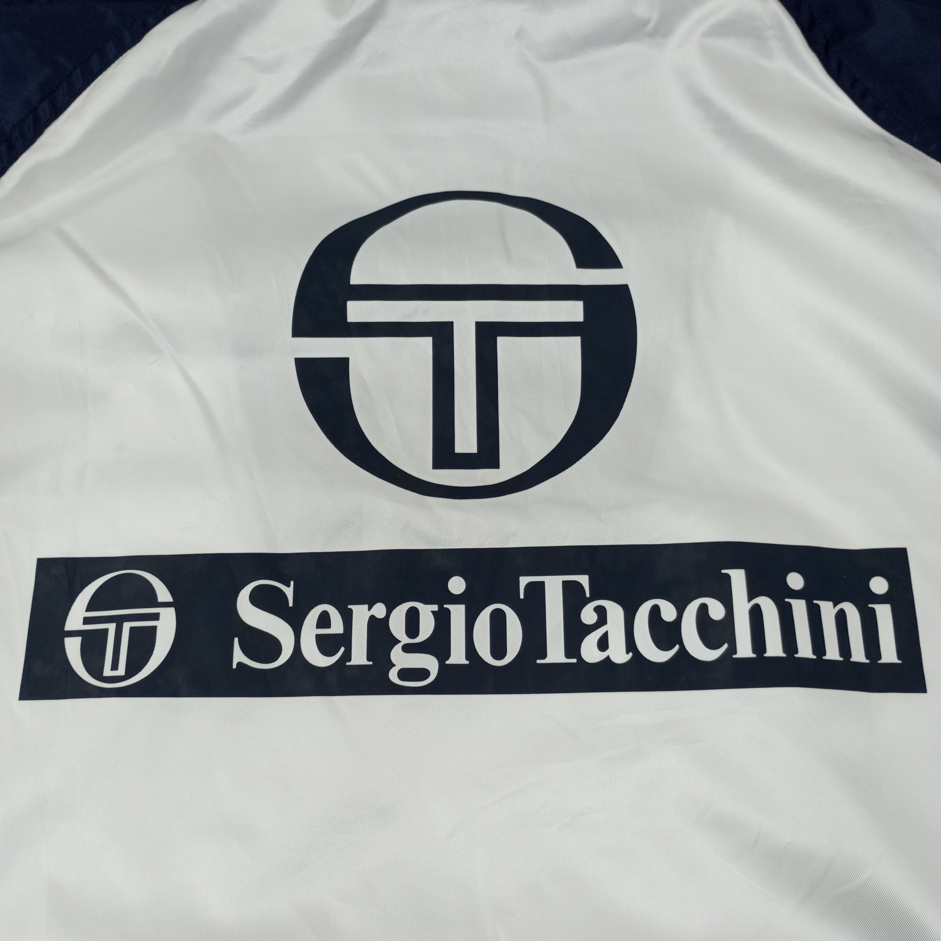 Sergio Tacchini Sergio Tacchini Logo Design Windbreaker Jacket c238n10 Size US XL / EU 56 / 4 - 2 Thumbnail