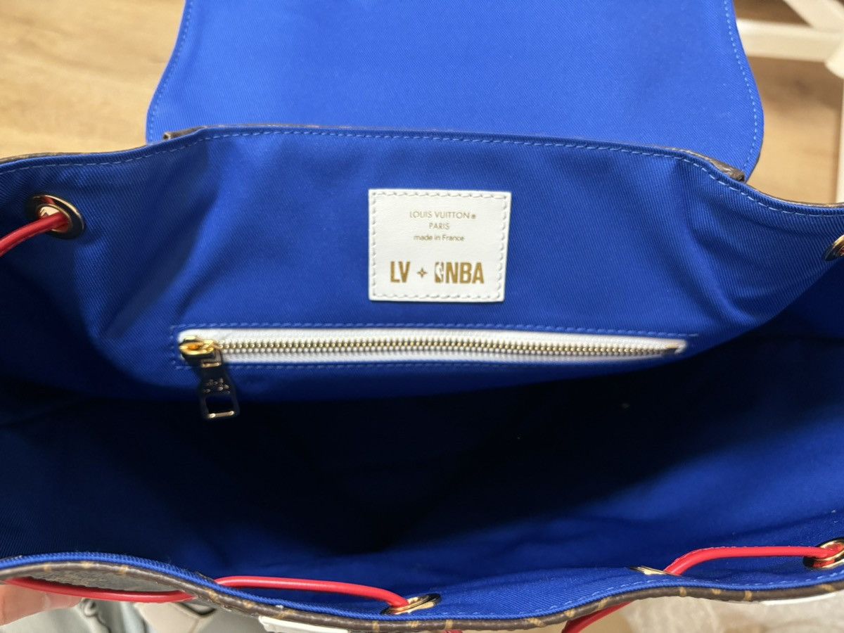 Louis Vuitton × NBA Louis Vuitton x NBA Christopher Soft Trunk Backpack Size ONE SIZE - 8 Thumbnail