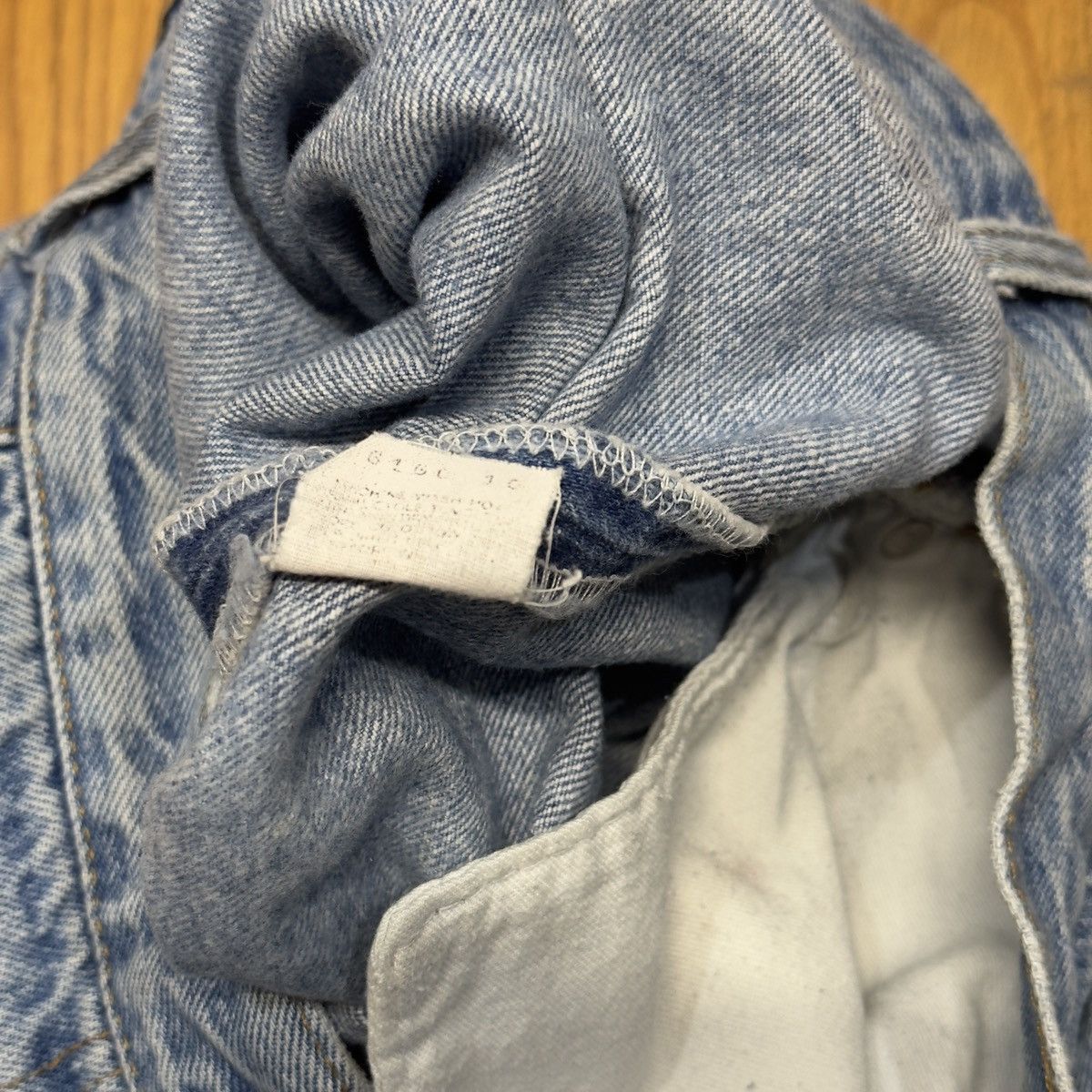Levi's Vintage 80s Levi's 501 Jeans Faded Wash ERD Grunge Chrome Size US 34 / EU 50 - 9 Thumbnail