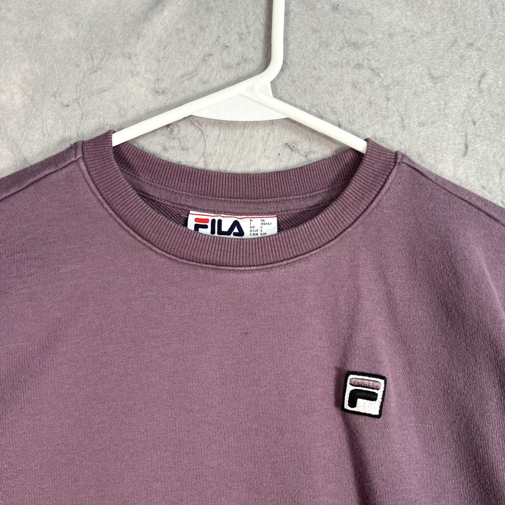 Fila Fila Sweater Crewneck Adult Small Purple Long Sleeve Pullover Mens Size US S / EU 44-46 / 1 - 3 Thumbnail