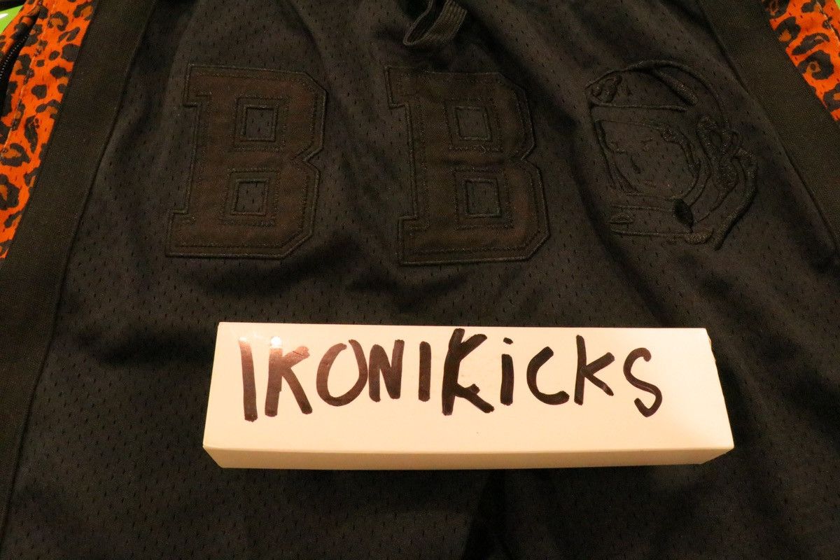 Billionaire Boys Club Billionaire Boys Club BBC Black Cheetah Basketball Shorts Size US 34 / EU 50 - 2 Thumbnail