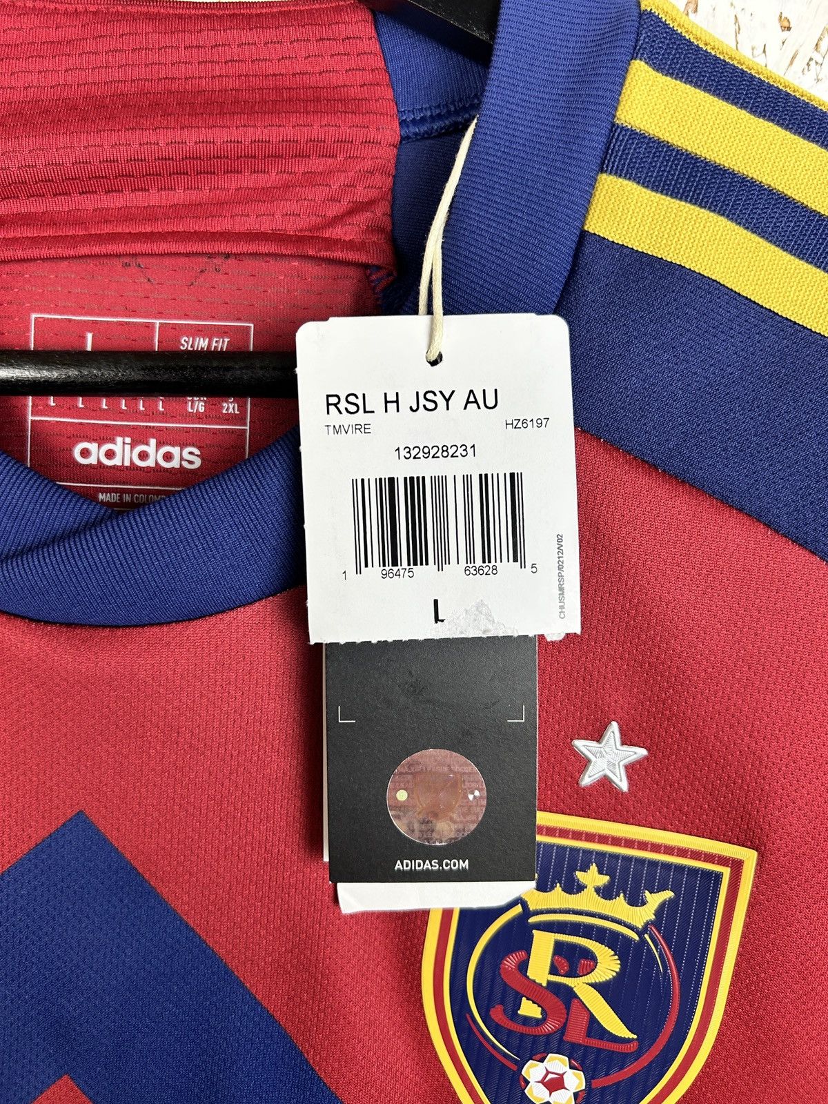 Adidas NWT Adidas #9 Chicho Real Salt Lake City 2024/25 Home Kit L Size US L / EU 52-54 / 3 - 6 Thumbnail