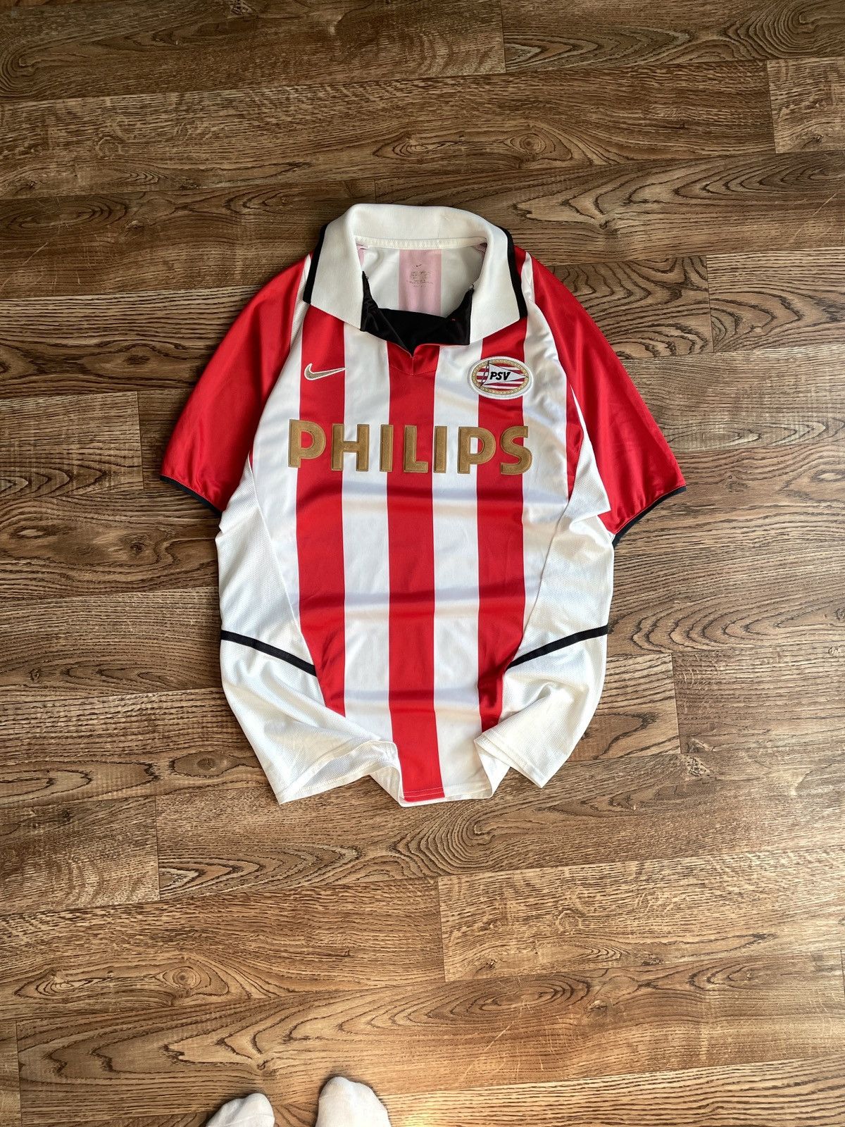 Nike × Vintage Jersey Nike PSV Vintage Streetwear Outdoor Drip 90s Y2K Size US XL / EU 56 / 4 - 1 Thumbnail
