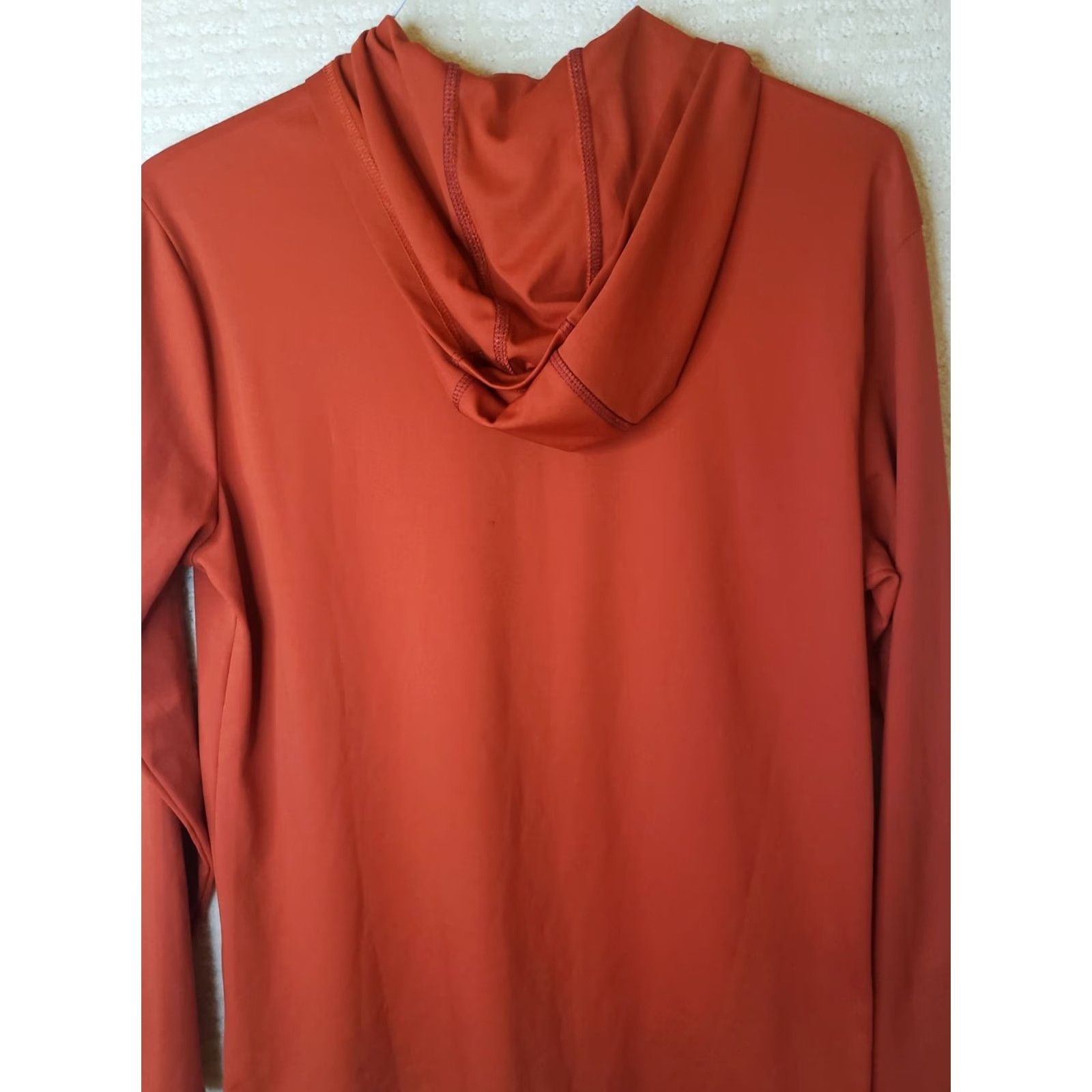 Vintage Ocean & Coast Shirt Men S Red UPF Sun Protection Hooded T-Shirt New! Size US S / EU 44-46 / 1 - 6 Thumbnail