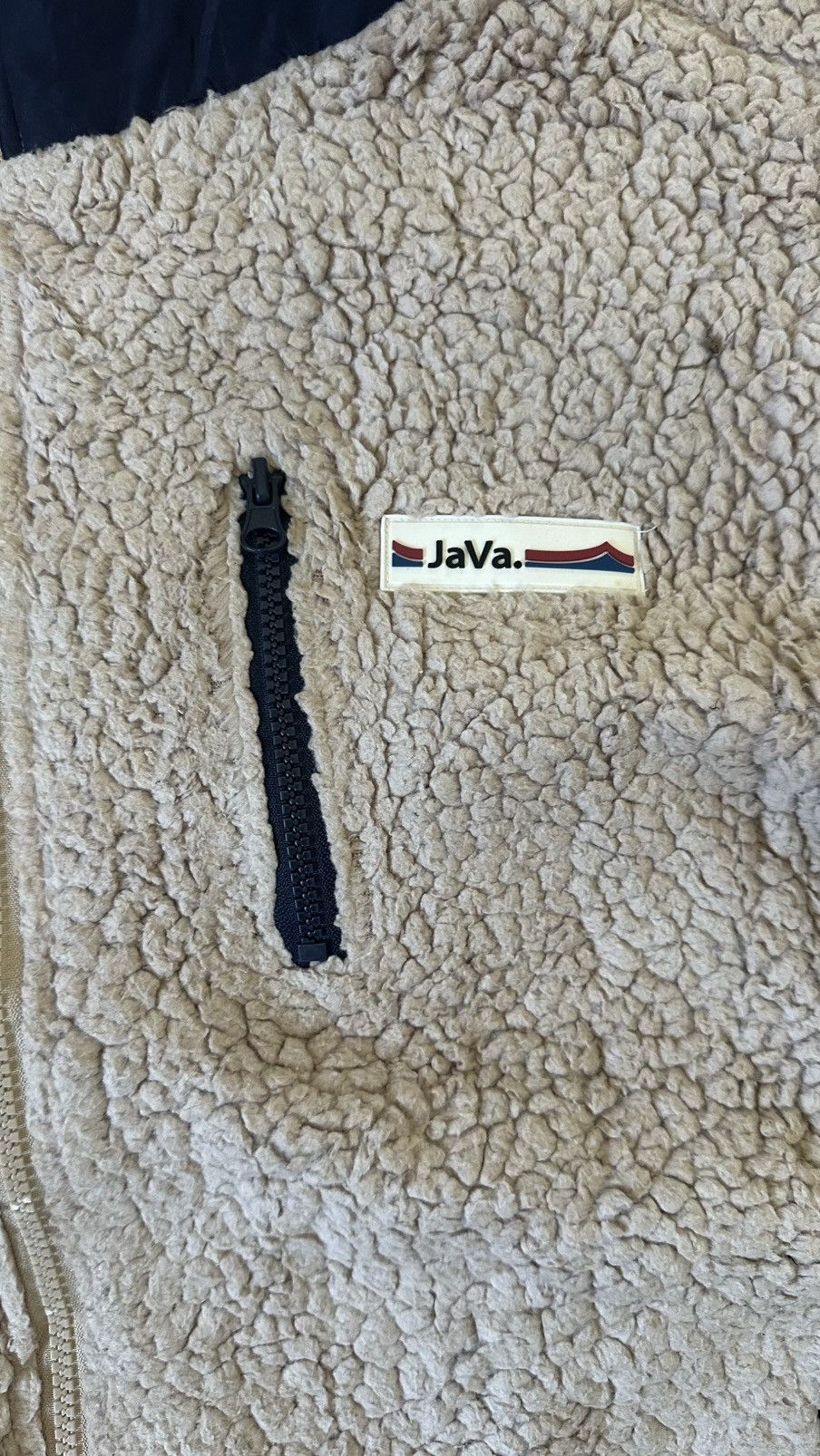 Japanese Brand JAVA MIDZIPPER FLEECE SWEATER Size US L / EU 52-54 / 3 - 4 Thumbnail