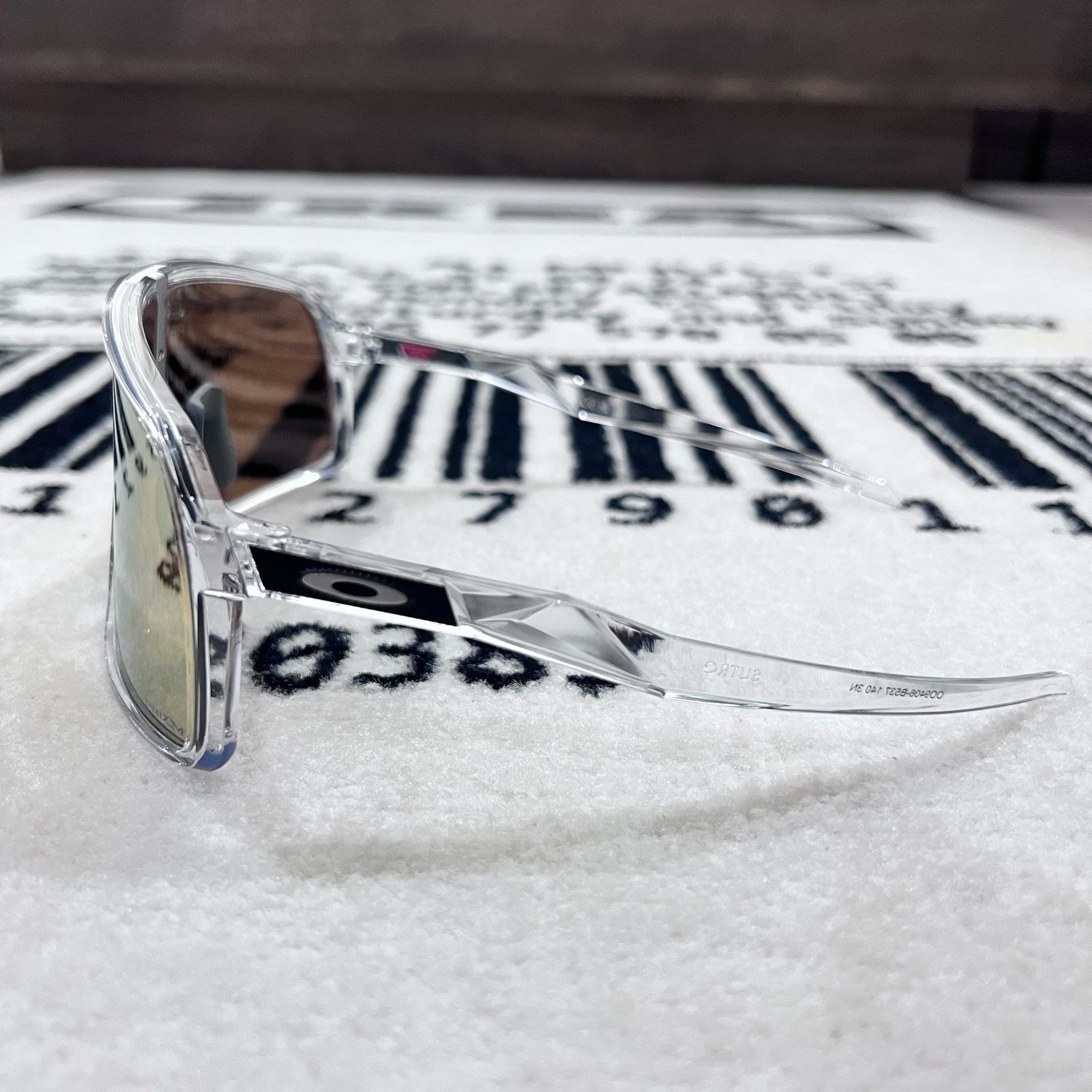 Oakley Oakley Sutro Low Bridge Clear Frames w/ Prizm 24K Gold Lens Size ONE SIZE - 5 Thumbnail