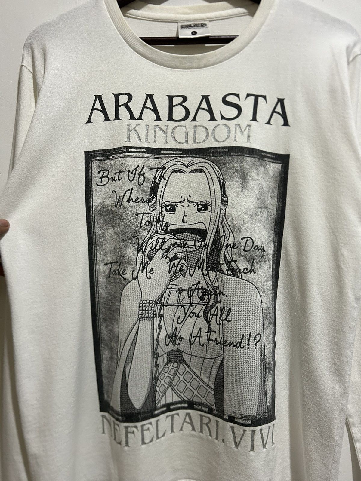 Anime Nefeltari Vivi One Piece Anime Arabasta Kingdom Arc Tee Size US L / EU 52-54 / 3 - 1 Thumbnail