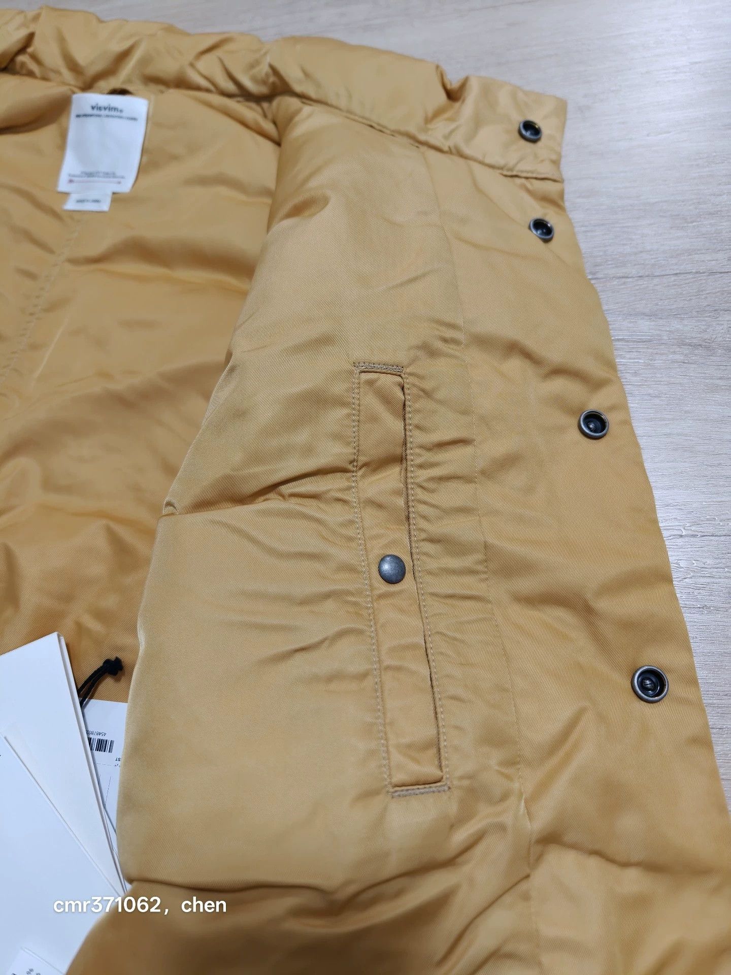 Visvim VISVIM 24SS ULMER DOWN VEST Orange Size 2 Size US M / EU 48-50 / 2 - 3 Thumbnail